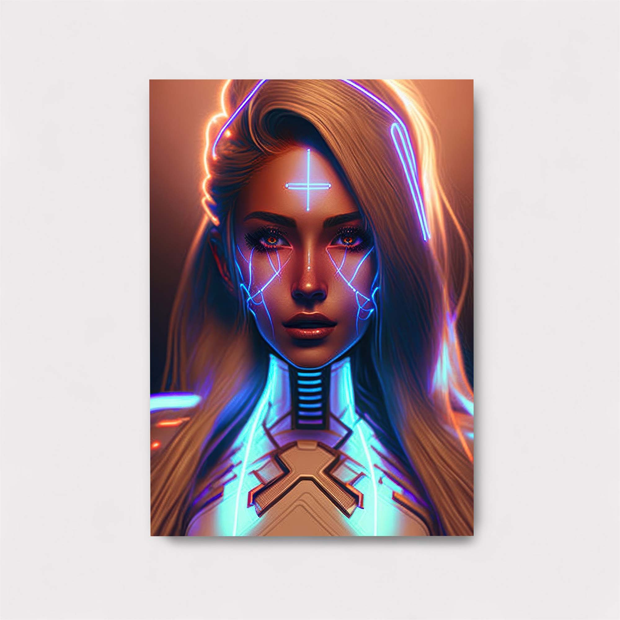 Neon Serenity Safe Wall Magnetic / M