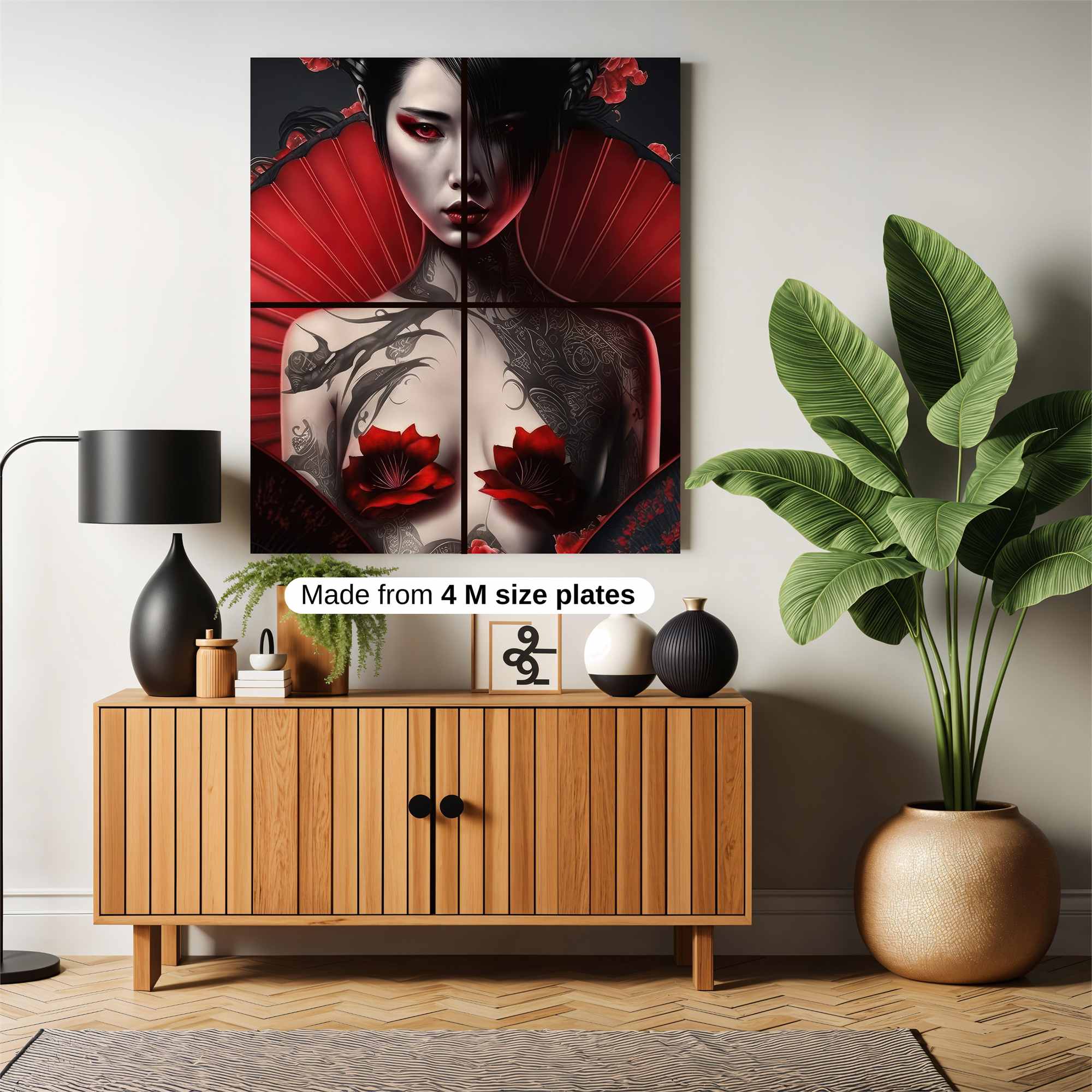 Geisha Enigma Safe Wall Magnetic / M