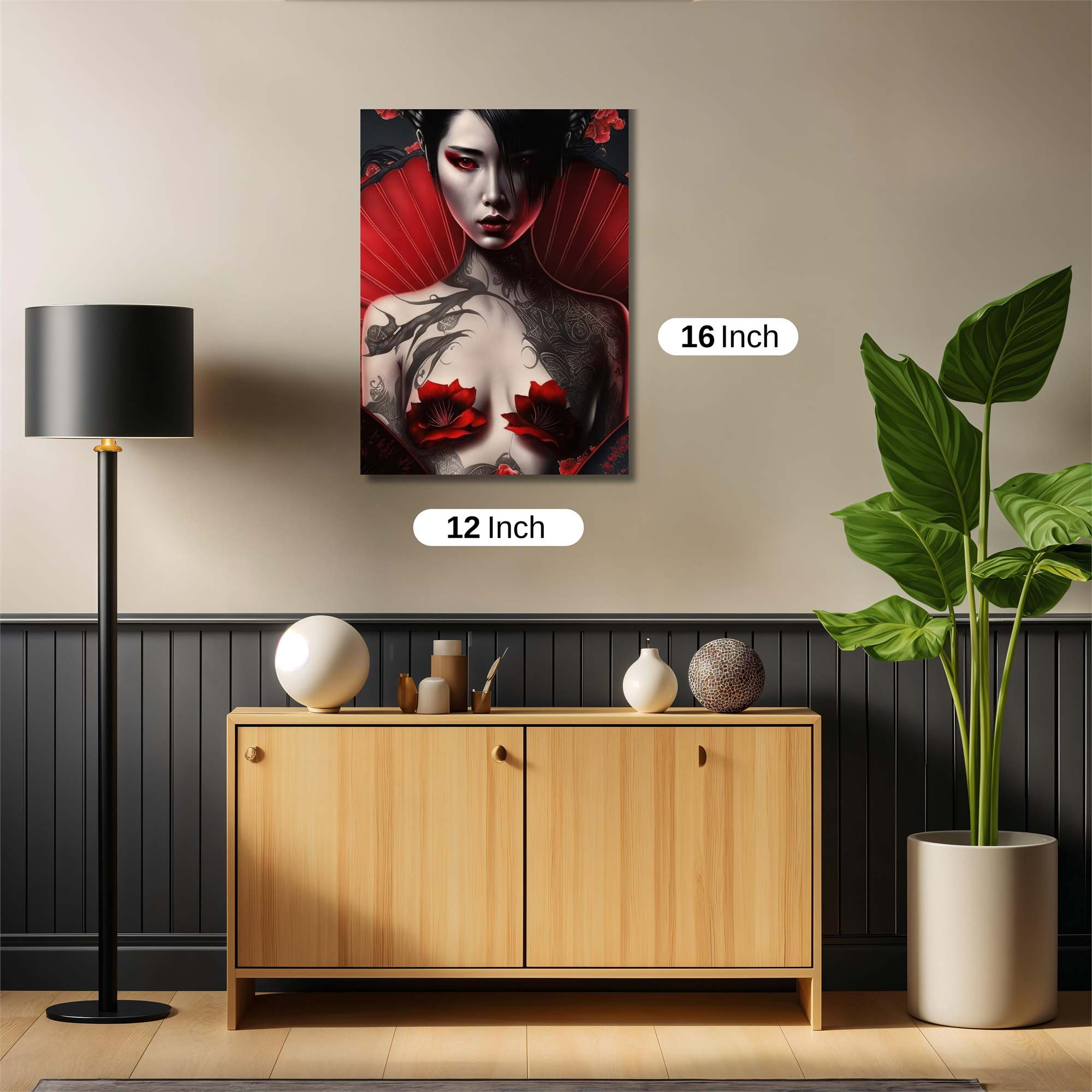 Geisha Enigma Safe Wall Magnetic / M