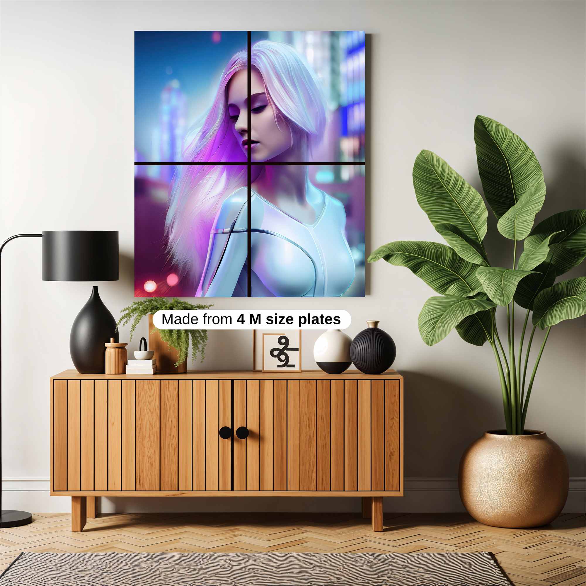 Cyber Enigma Safe Wall Magnetic / M