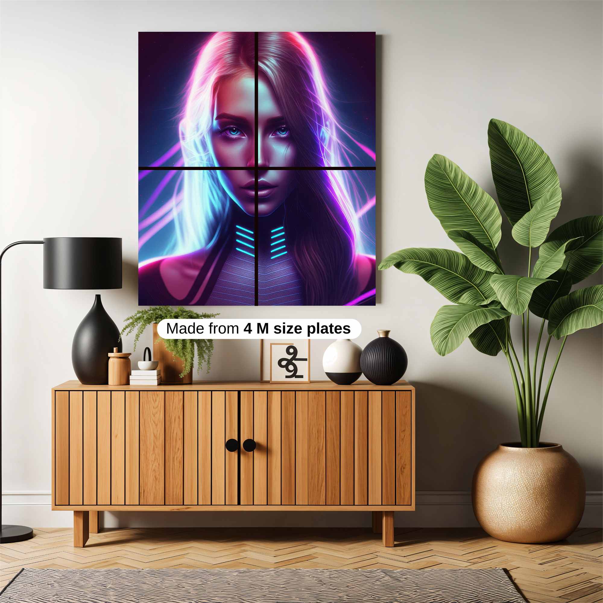 Neon Enigma Safe Wall Magnetic / M