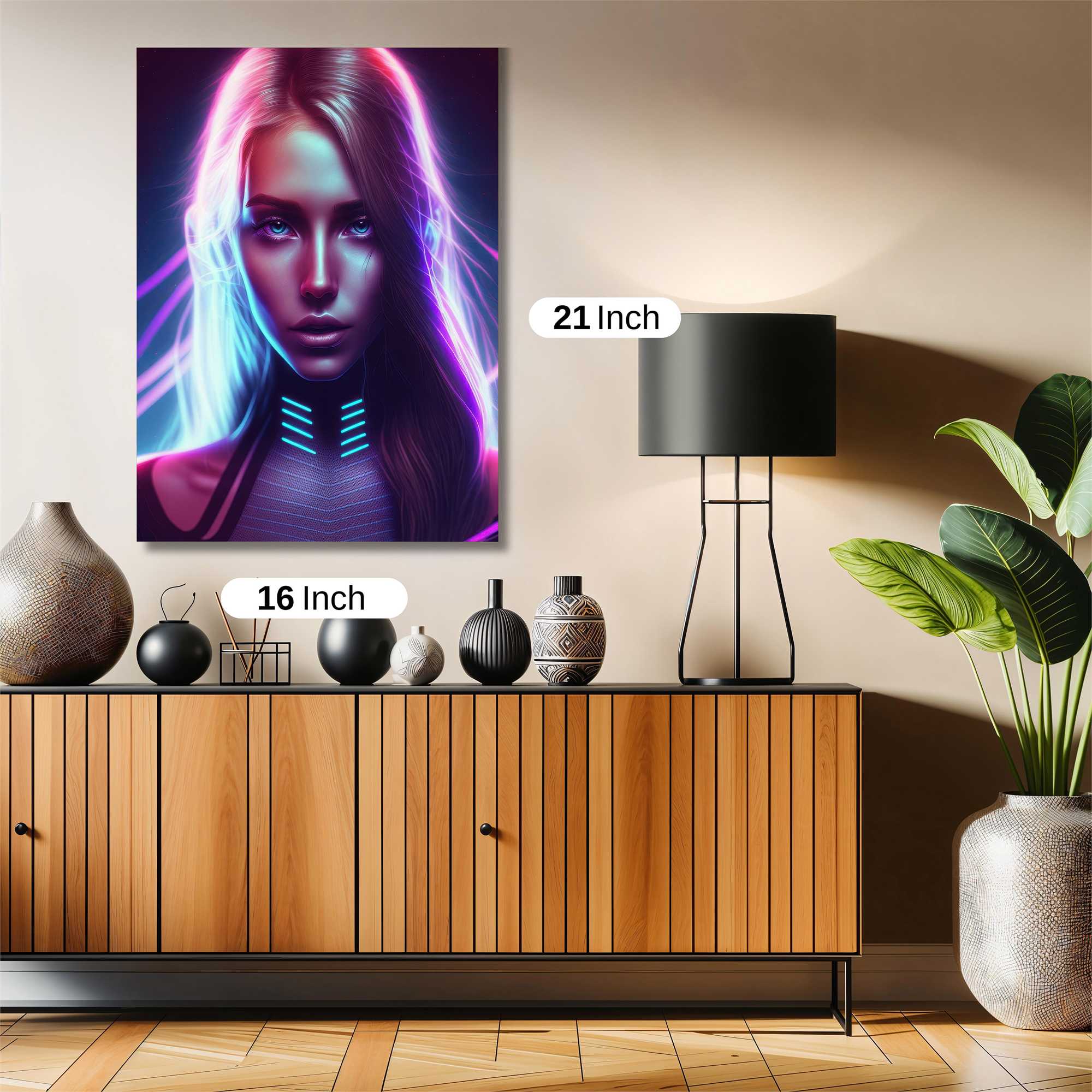 Neon Enigma Safe Wall Magnetic / M