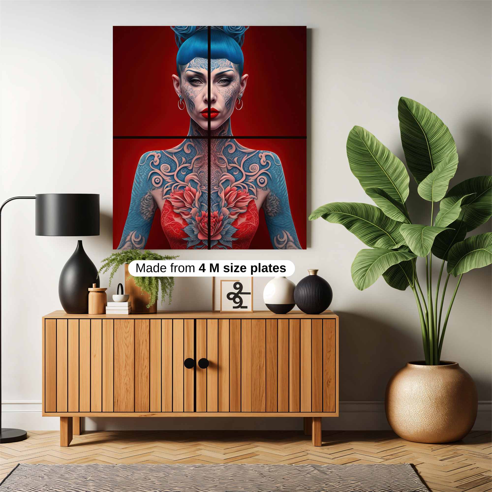 Tattooed Enigma Safe Wall Magnetic / M