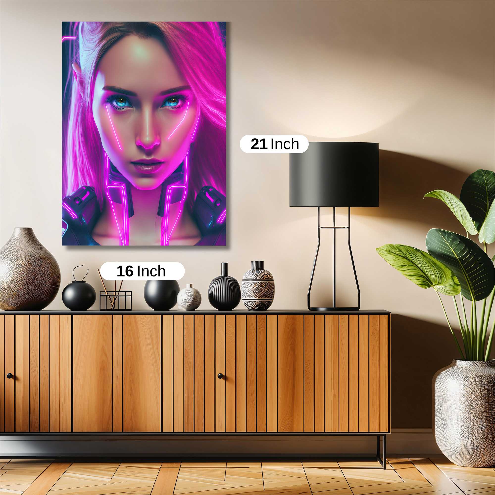 Cyberpunk Enigma Safe Wall Magnetic / M