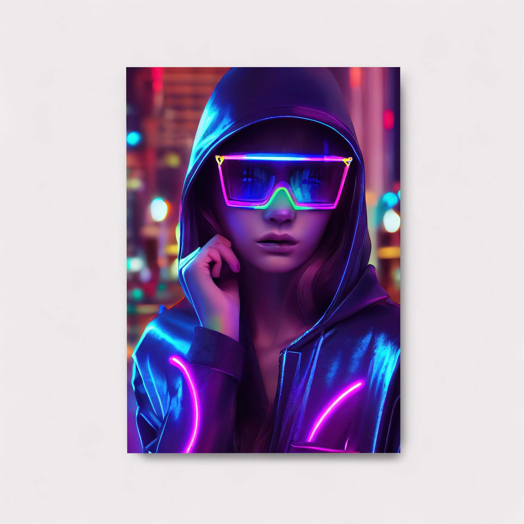 Neon Enigma Safe Wall Magnetic / M