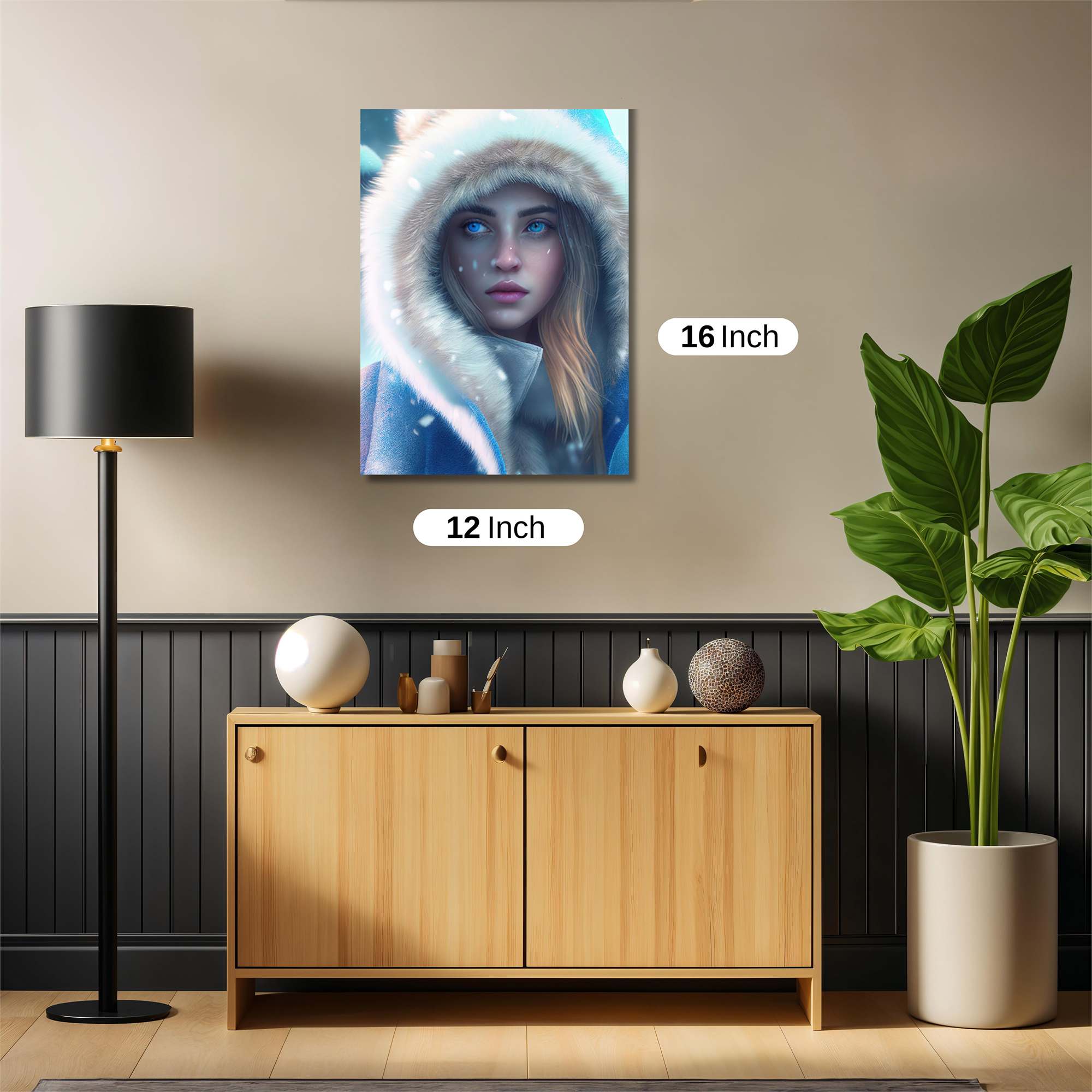 Winter Serenity Safe Wall Magnetic / M