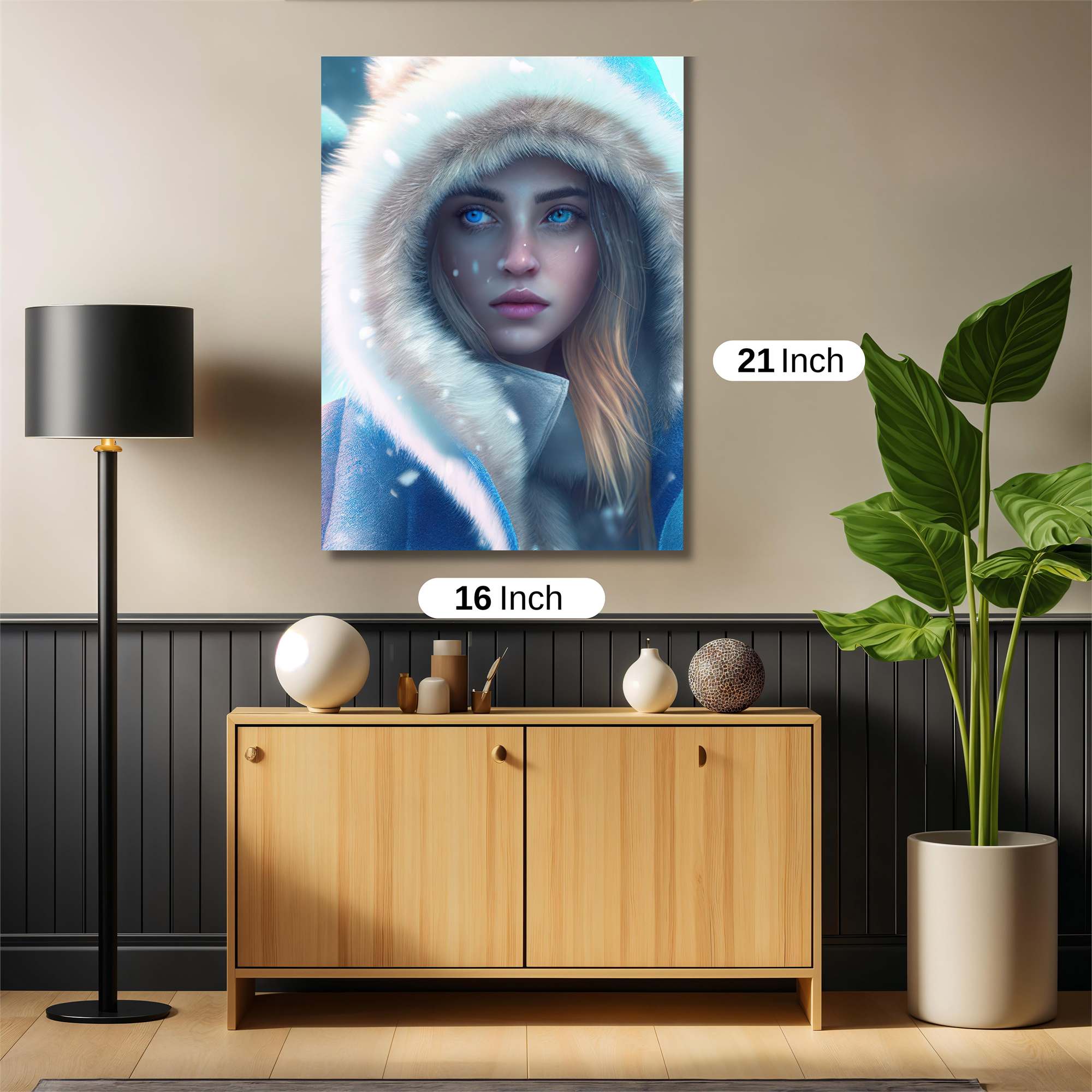 Winter Serenity Safe Wall Magnetic / M