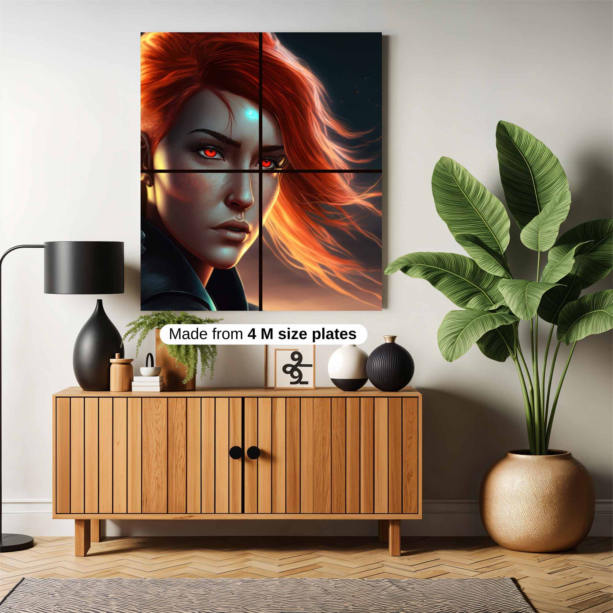 Mystic Blaze Safe Wall Magnetic / M