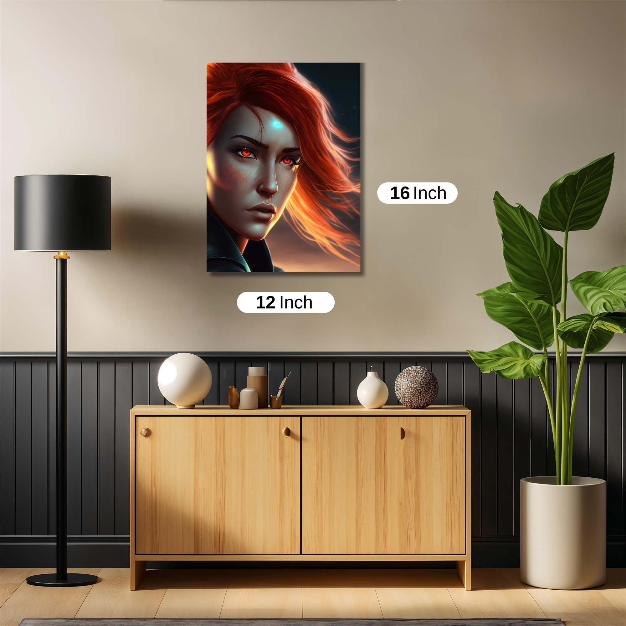 Mystic Blaze Safe Wall Magnetic / M