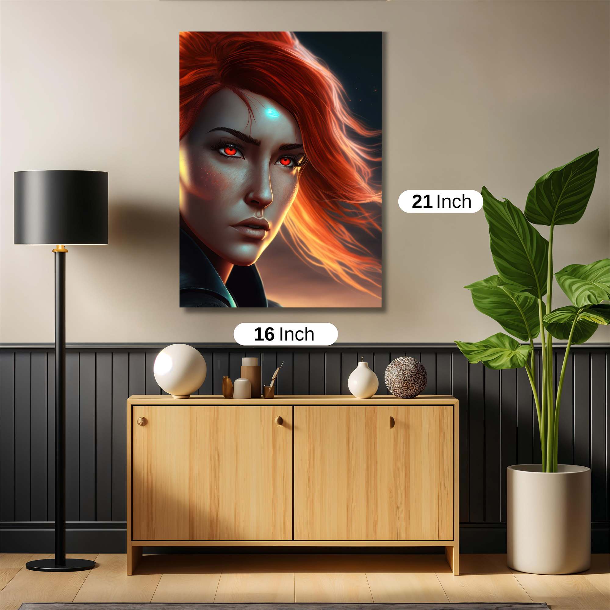 Mystic Blaze Safe Wall Magnetic / M