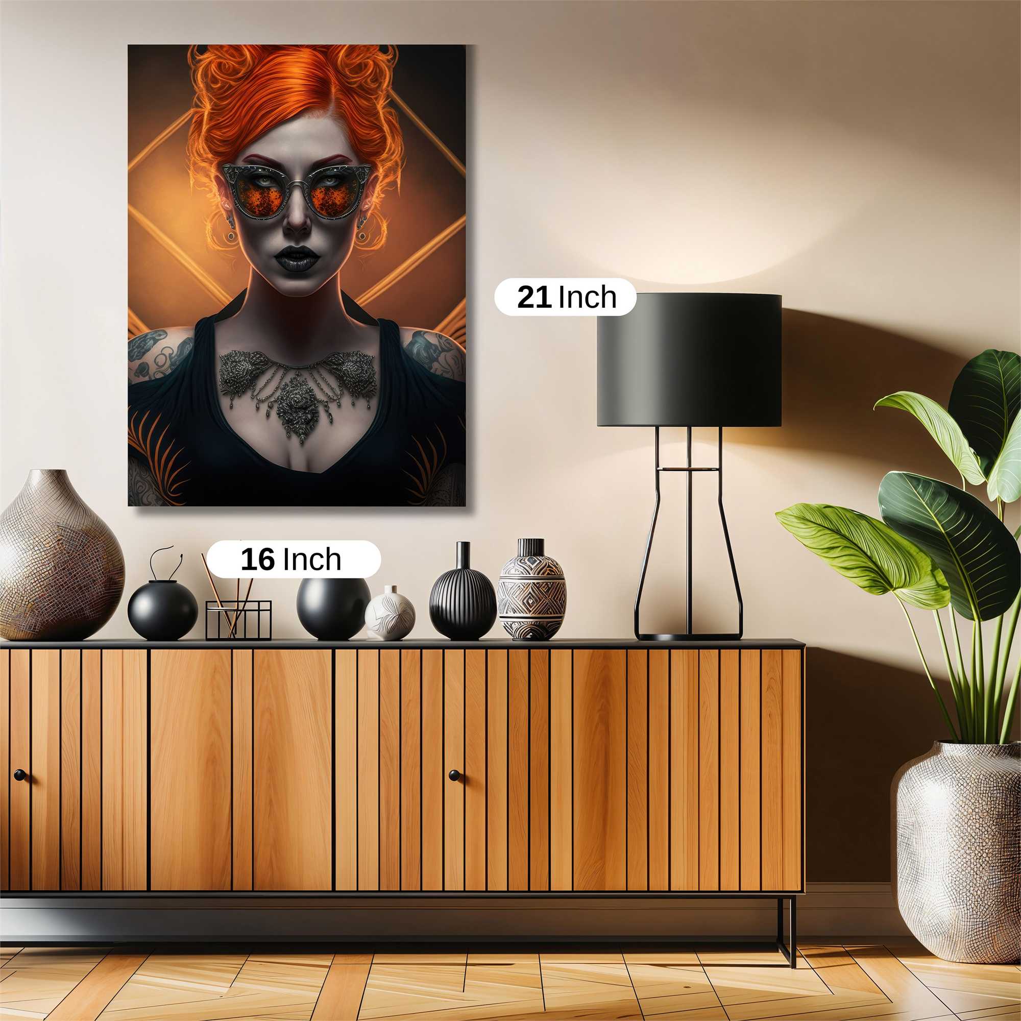 Flame Enigma Safe Wall Magnetic / M