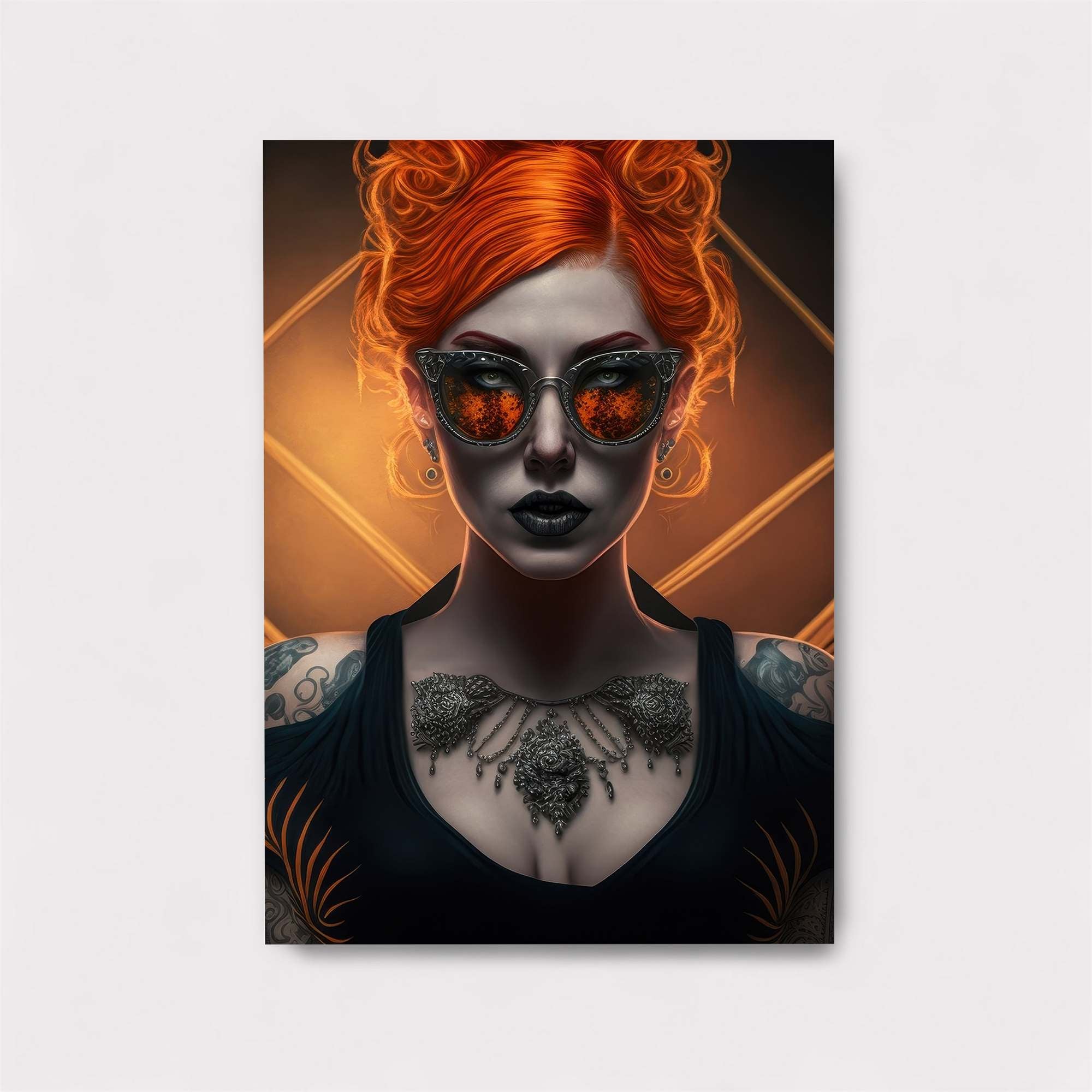 Flame Enigma Safe Wall Magnetic / M