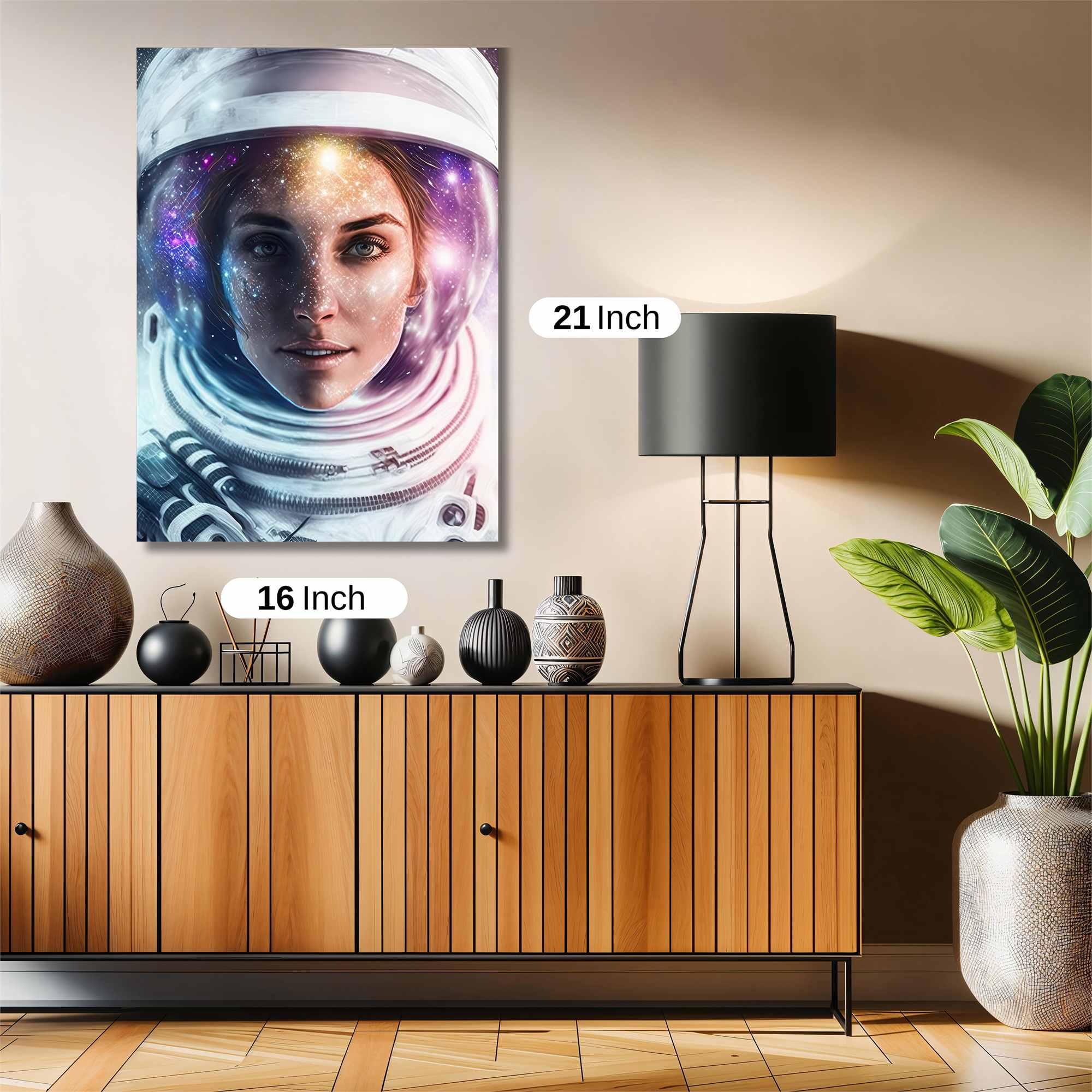 Astronaut Dreamscape Safe Wall Magnetic / M