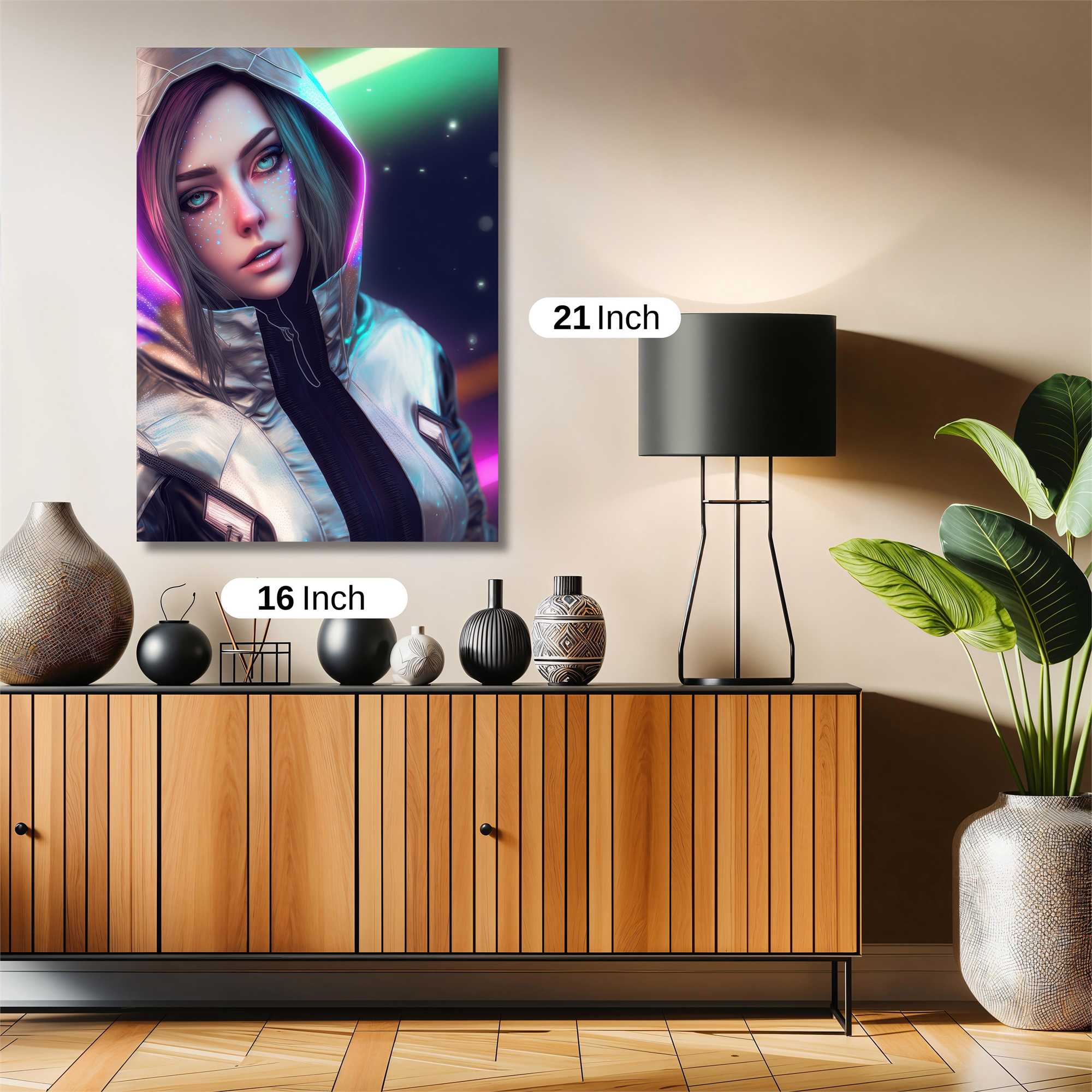 Neon Enigma Safe Wall Magnetic / M