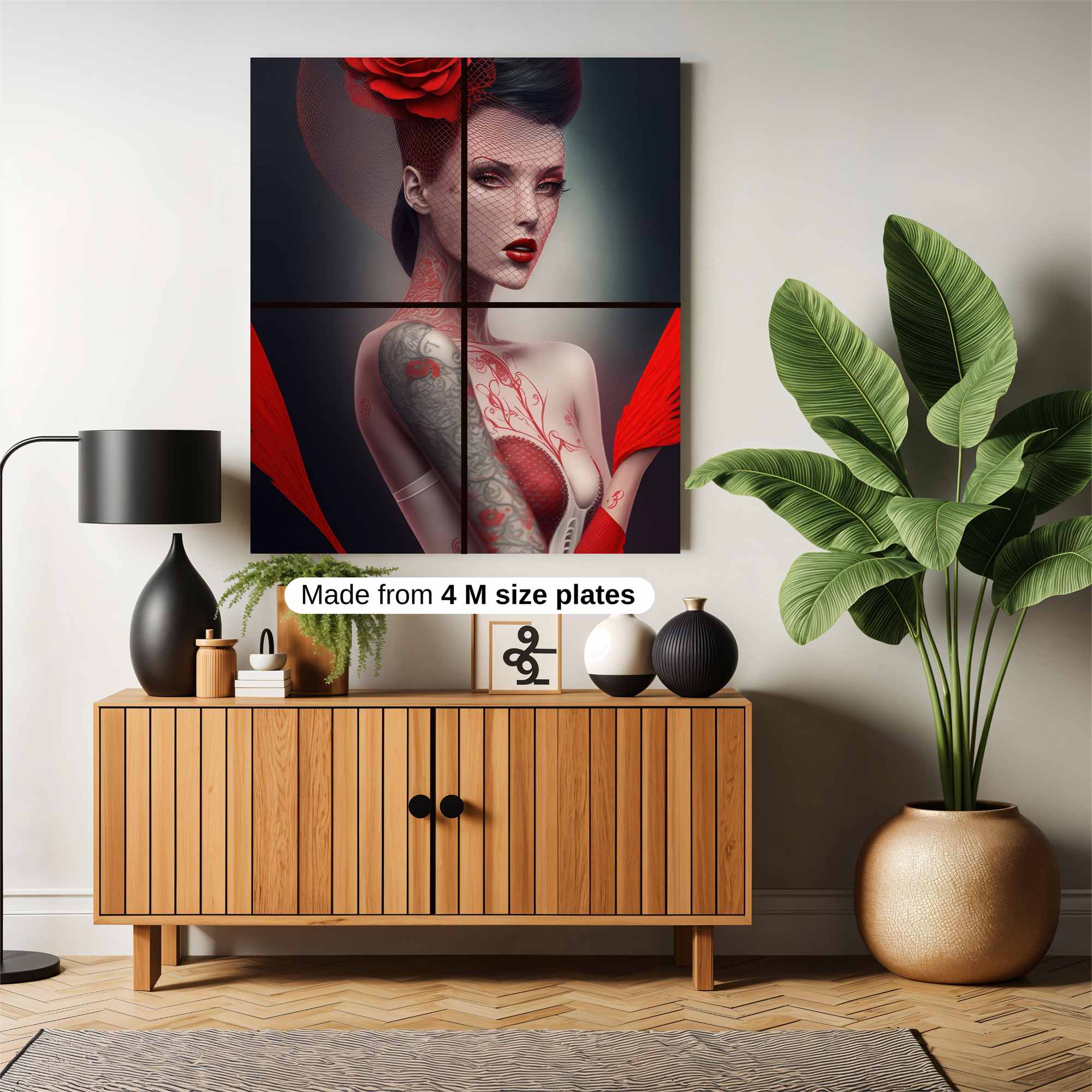 Rose Enigma Safe Wall Magnetic / M