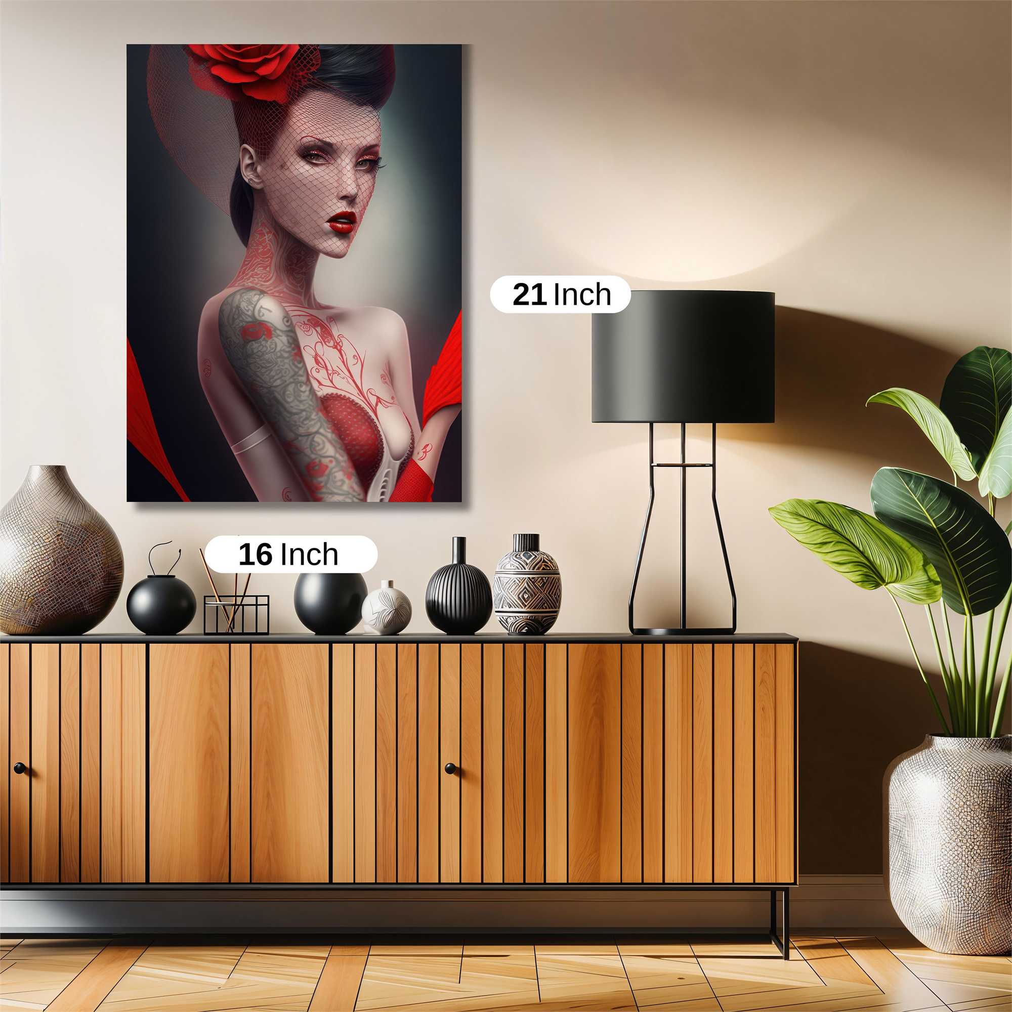 Rose Enigma Safe Wall Magnetic / M