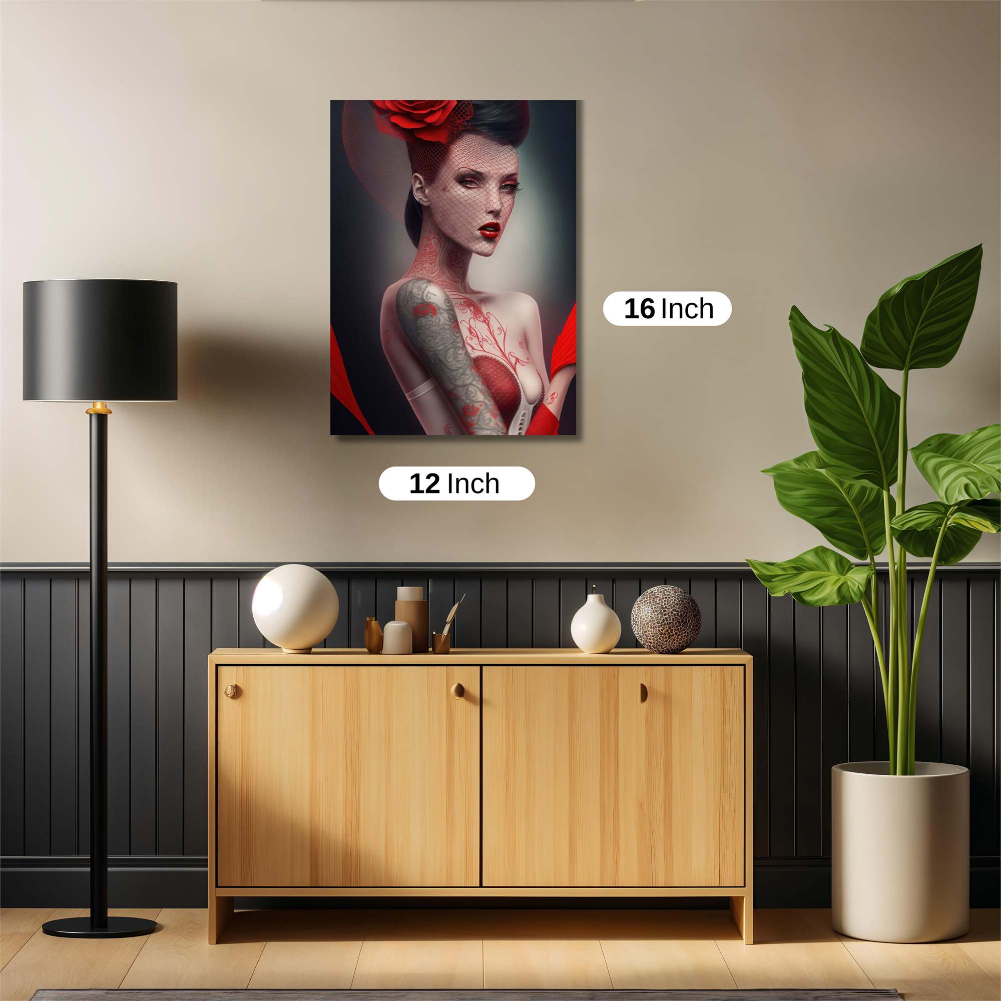 Rose Enigma Safe Wall Magnetic / M