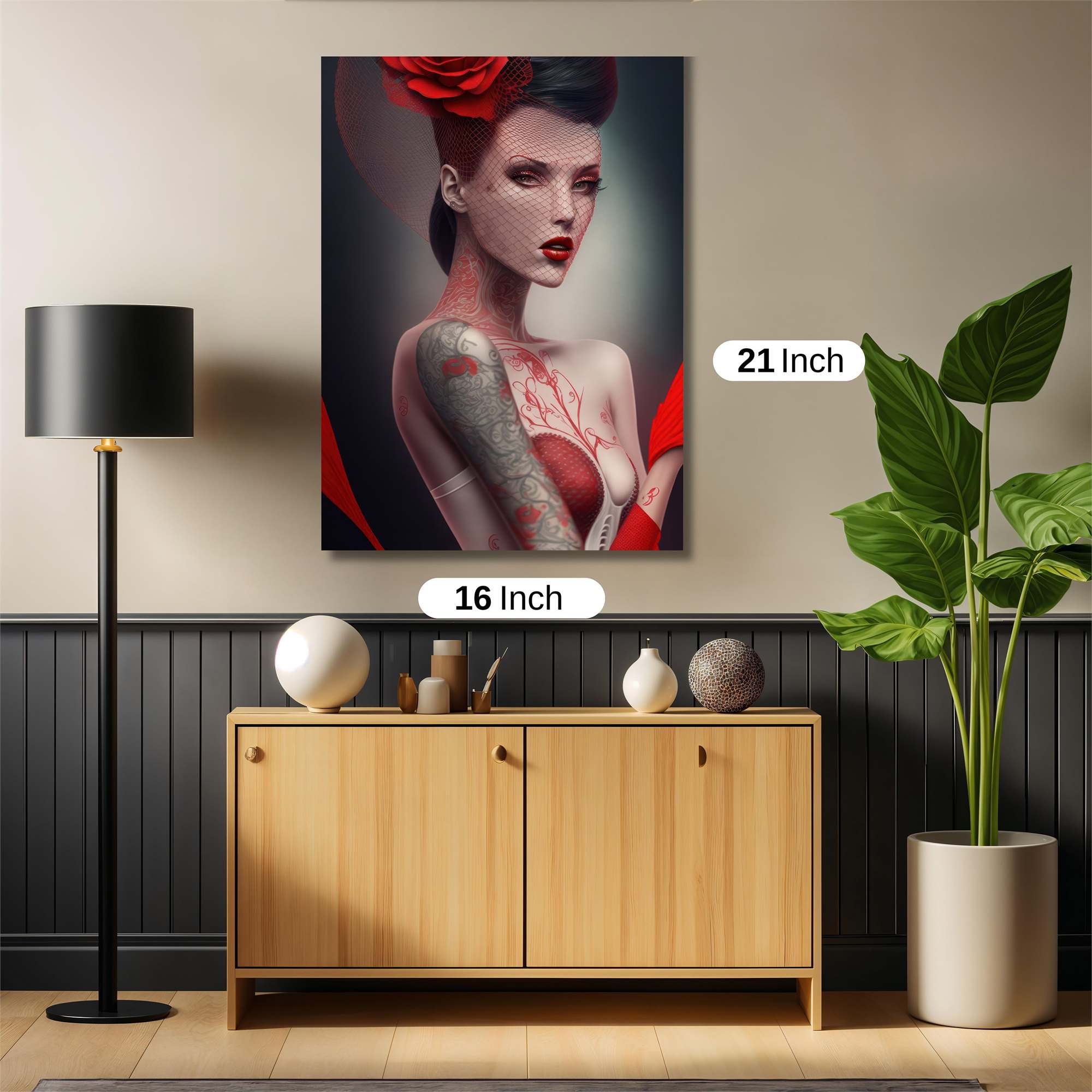 Rose Enigma Safe Wall Magnetic / M