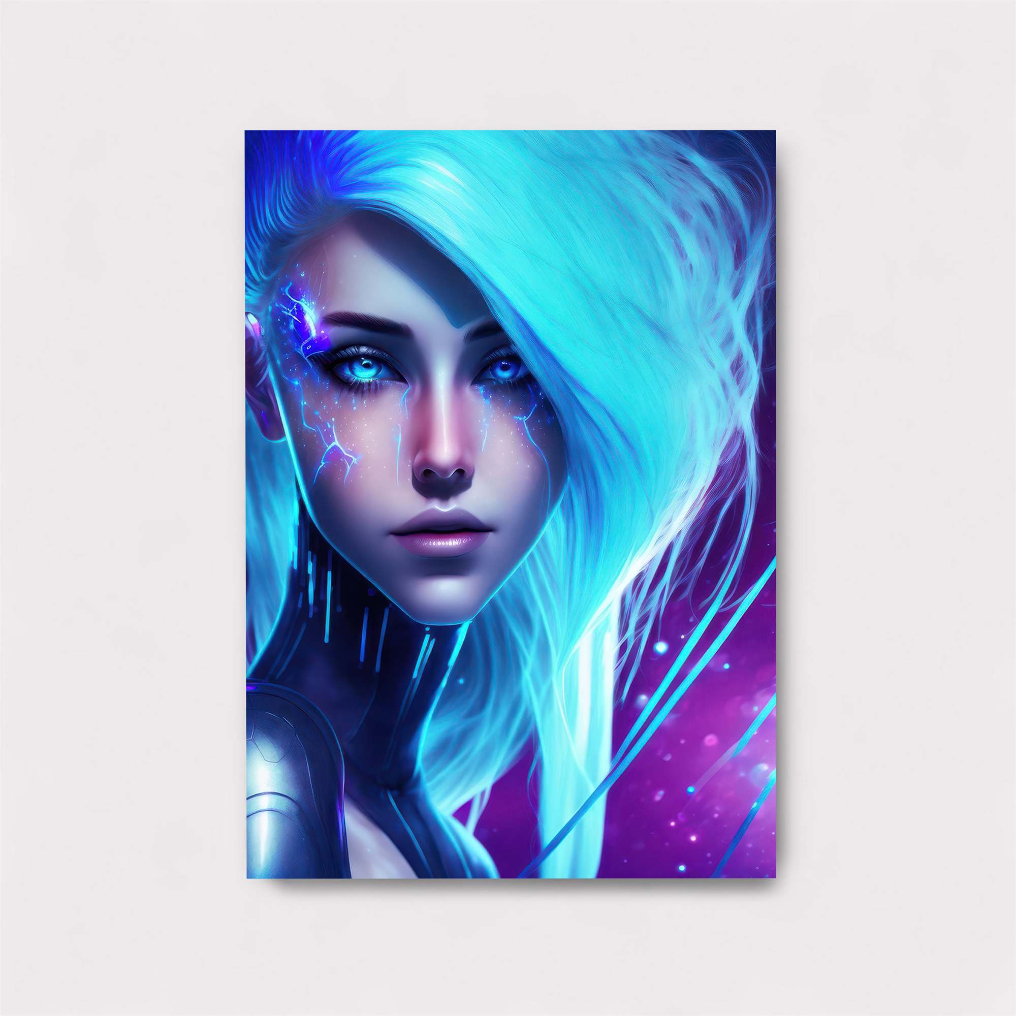 Cyber Serenity Safe Wall Magnetic / M