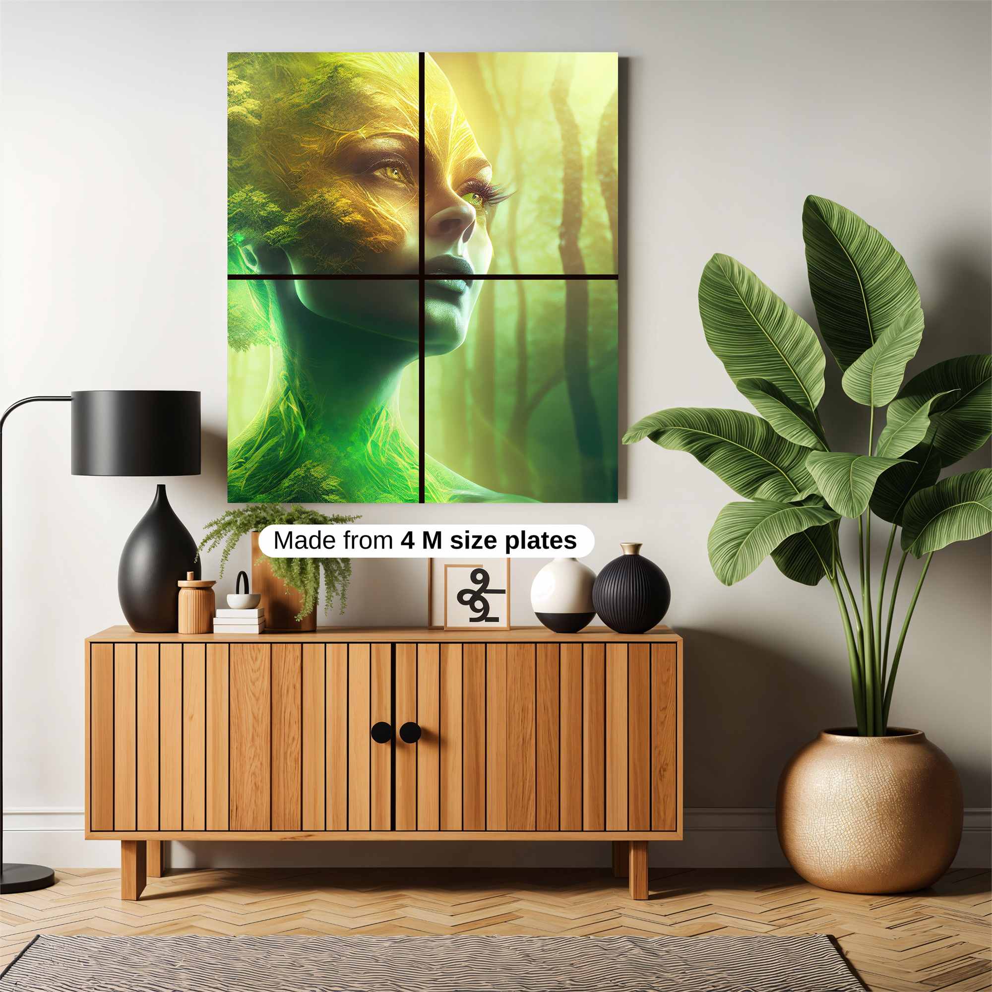 Forest Serenity Safe Wall Magnetic / M