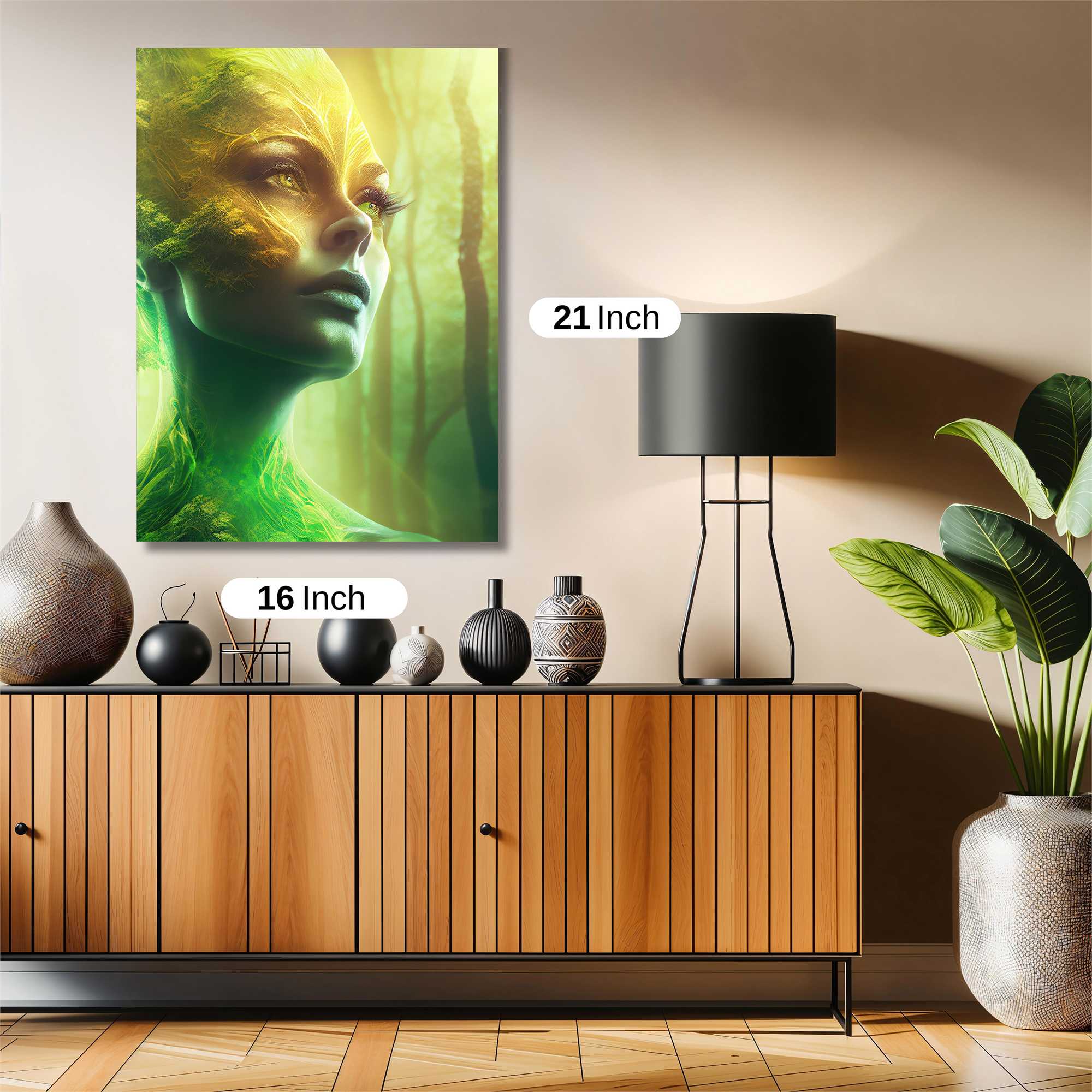 Forest Serenity Safe Wall Magnetic / M