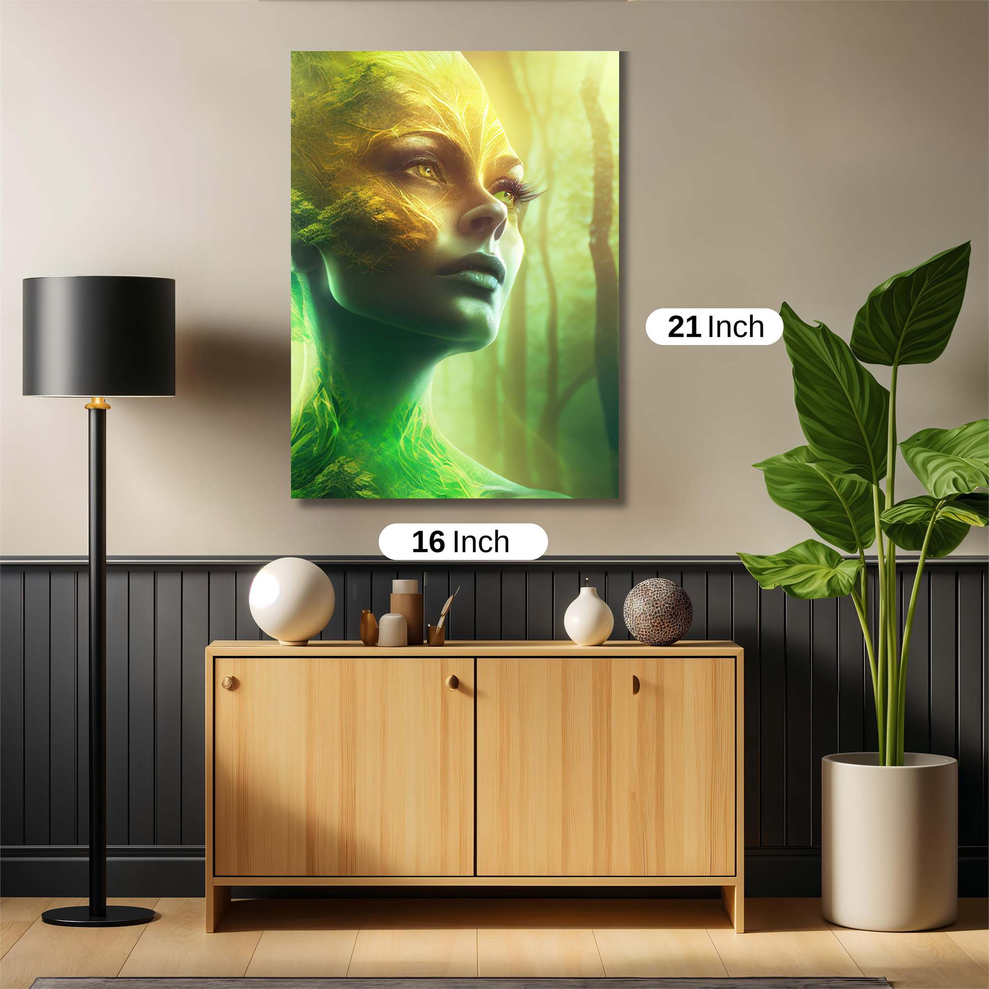 Forest Serenity Safe Wall Magnetic / M