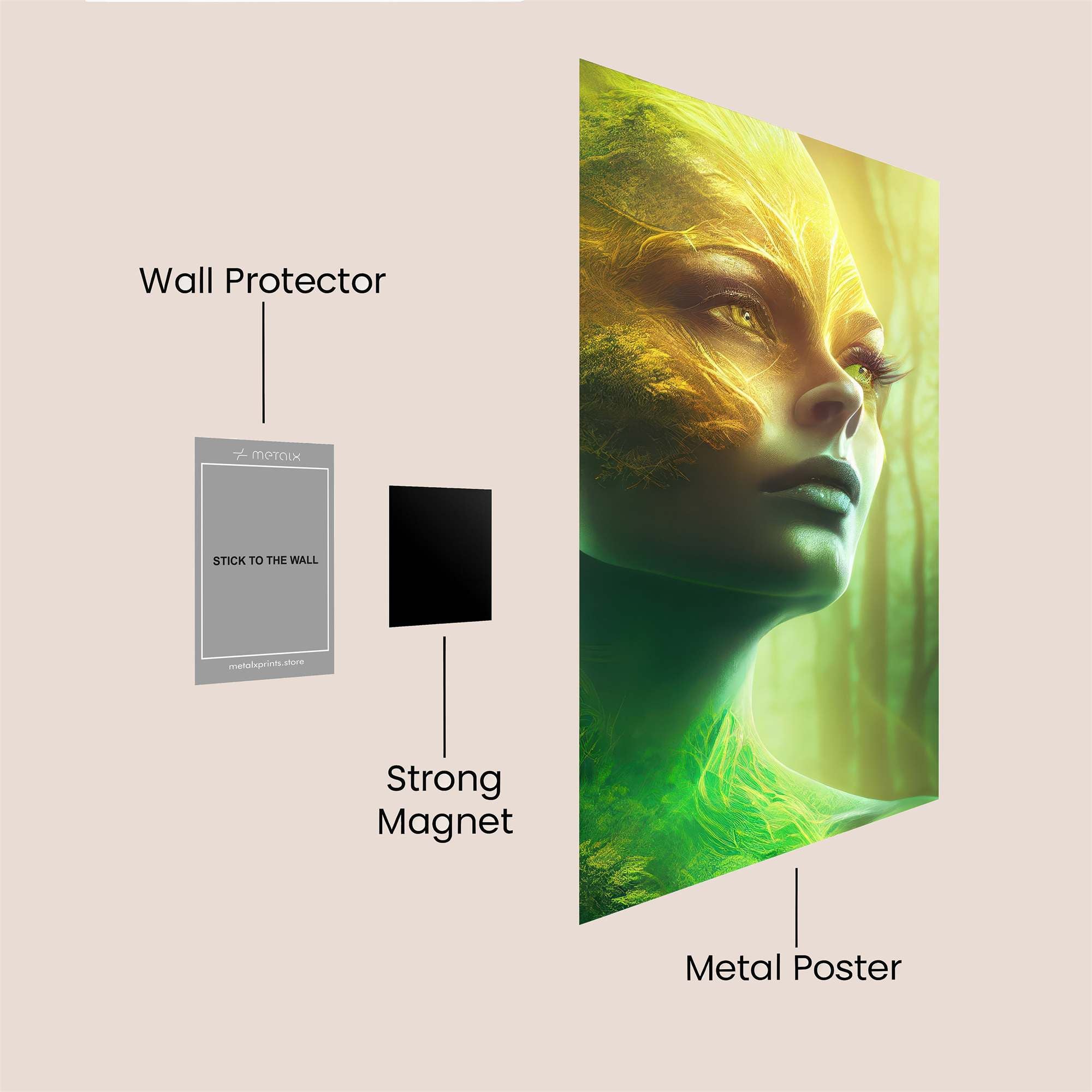 Forest Serenity Safe Wall Magnetic / M