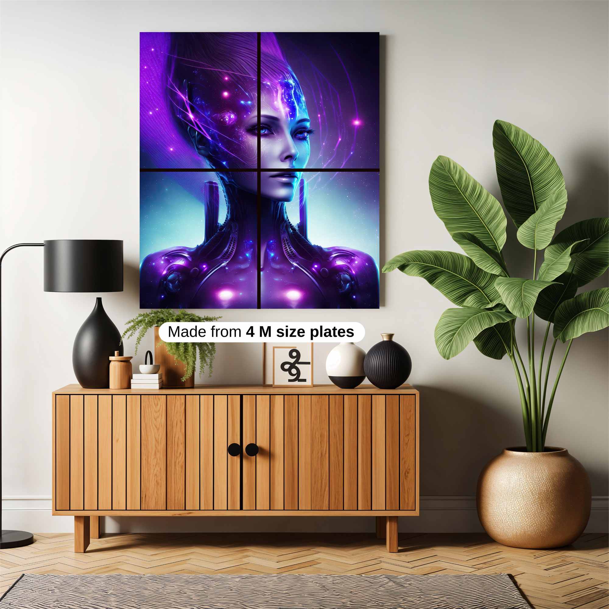 Cosmic Serenity Safe Wall Magnetic / M