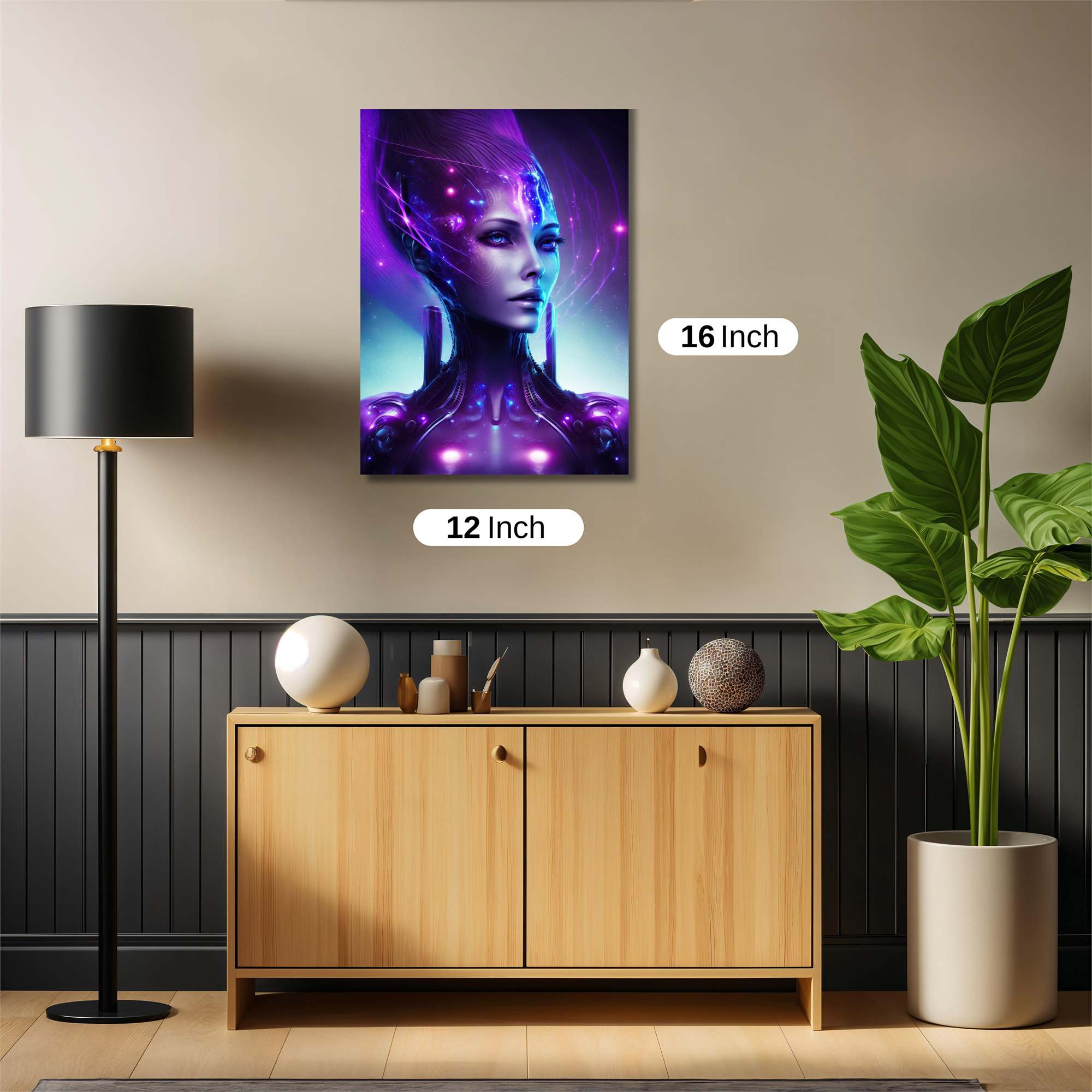 Cosmic Serenity Safe Wall Magnetic / M