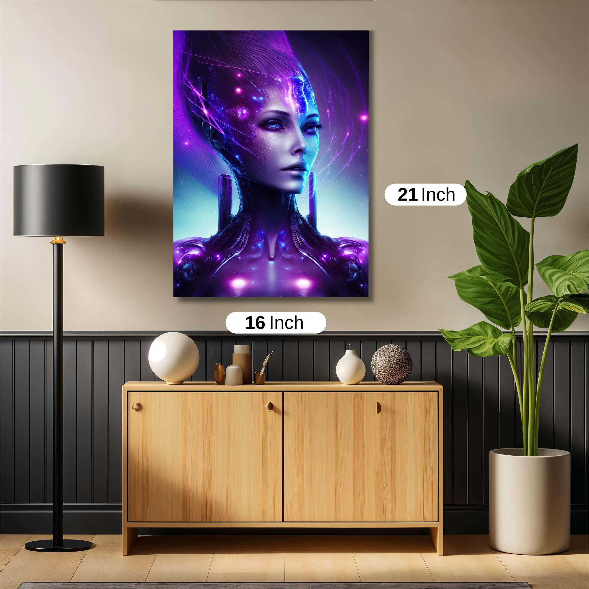 Cosmic Serenity Safe Wall Magnetic / M