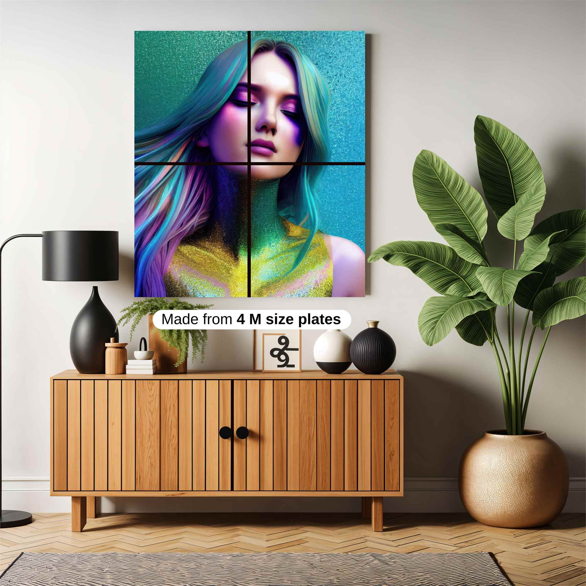 Mermaid Dream Safe Wall Magnetic / M