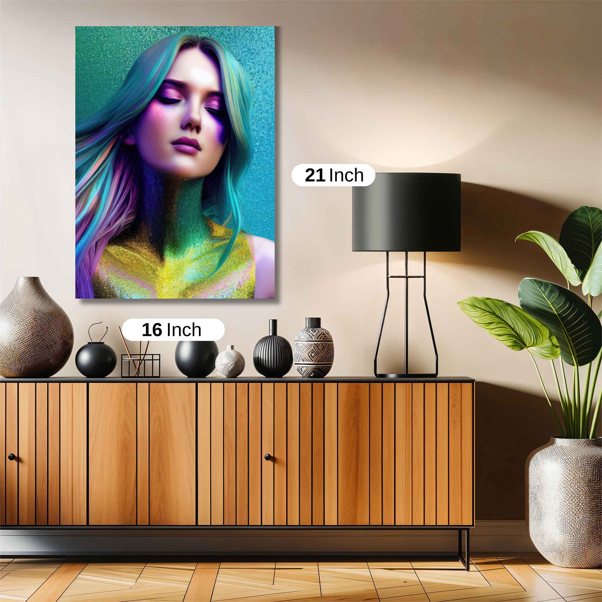 Mermaid Dream Safe Wall Magnetic / M