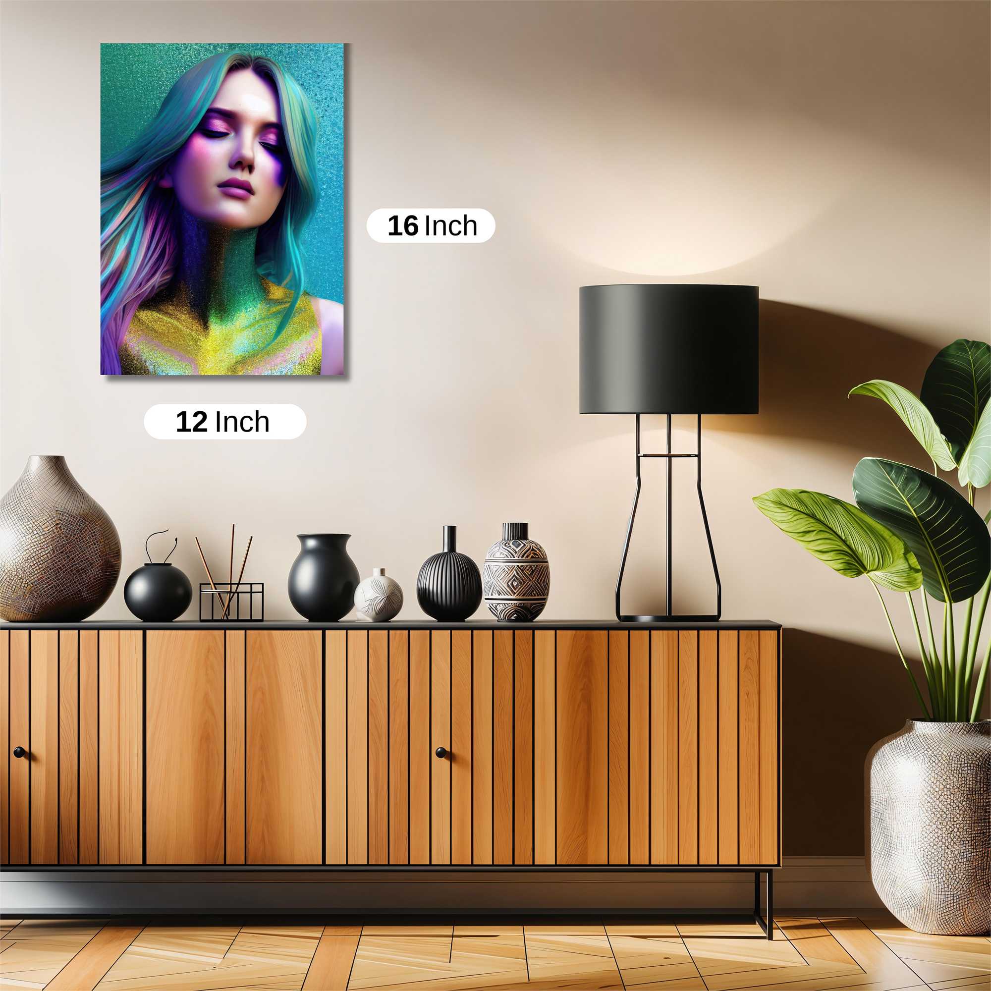 Mermaid Dream Safe Wall Magnetic / M