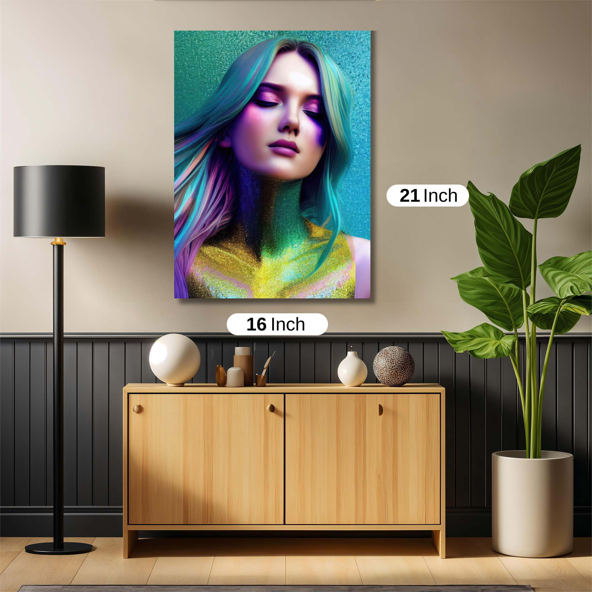 Mermaid Dream Safe Wall Magnetic / M
