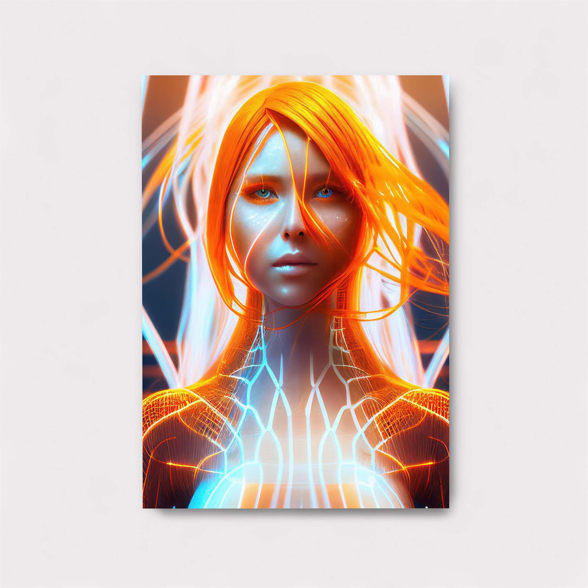 Cyber Serenity Safe Wall Magnetic / M