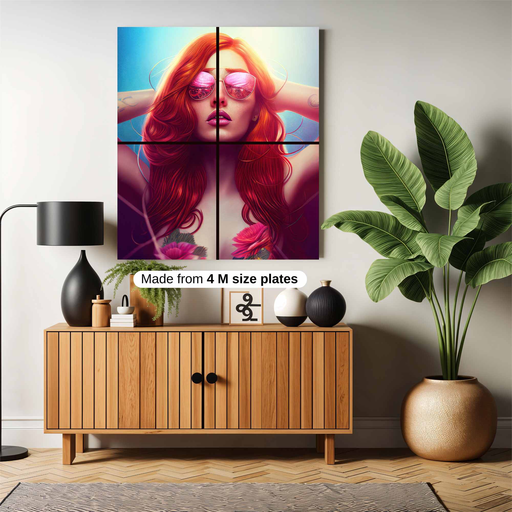 Fiery Serenity Safe Wall Magnetic / M