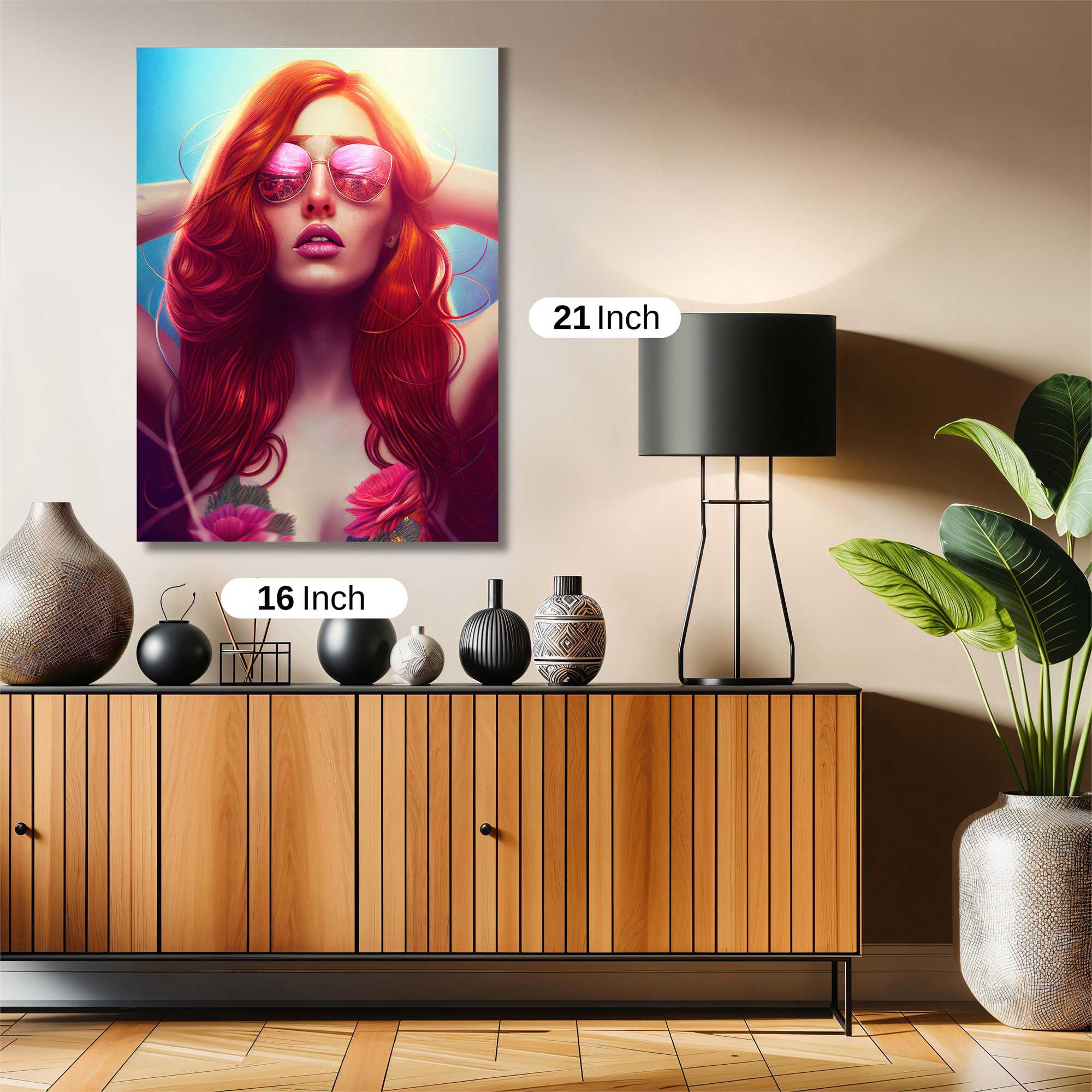 Fiery Serenity Safe Wall Magnetic / M