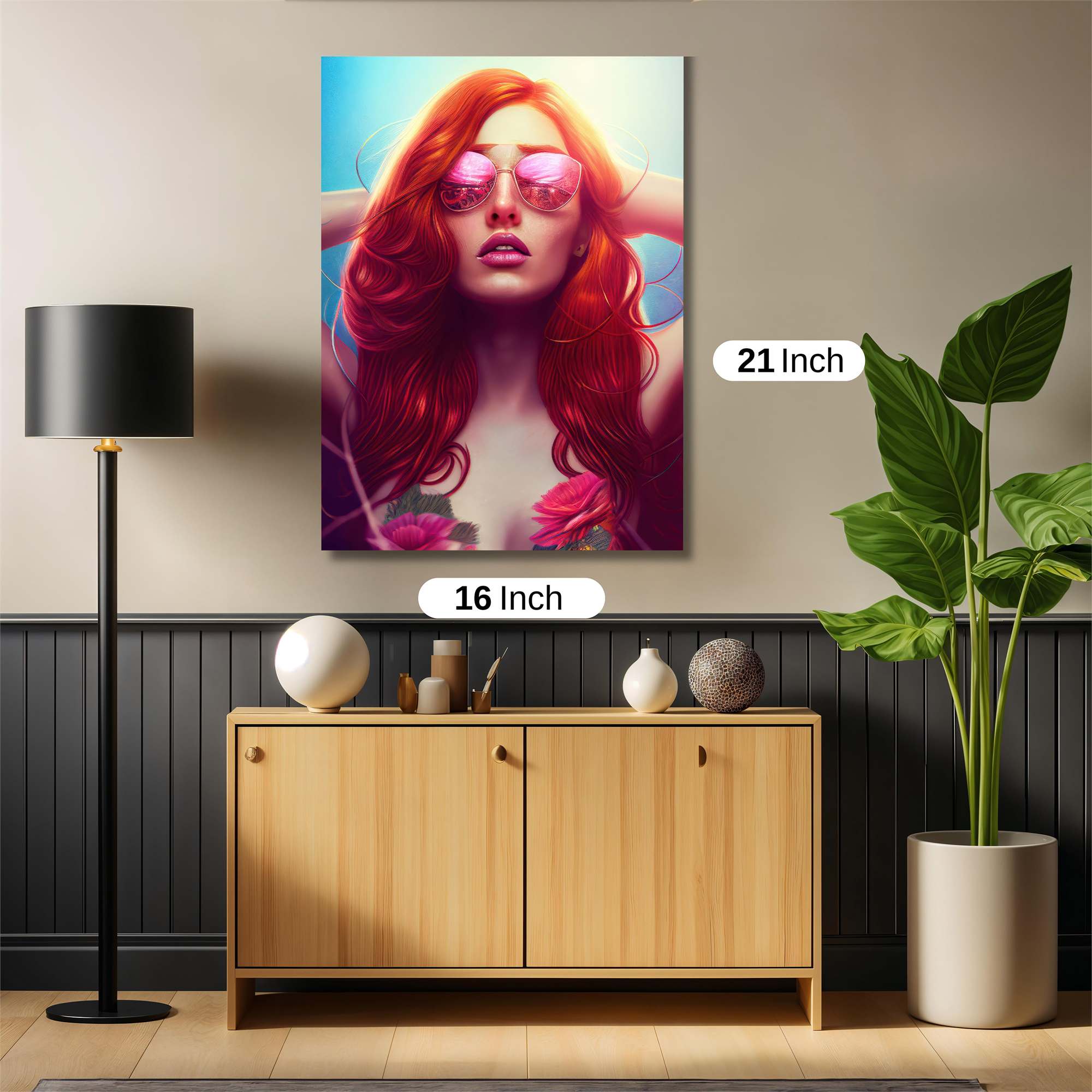 Fiery Serenity Safe Wall Magnetic / M