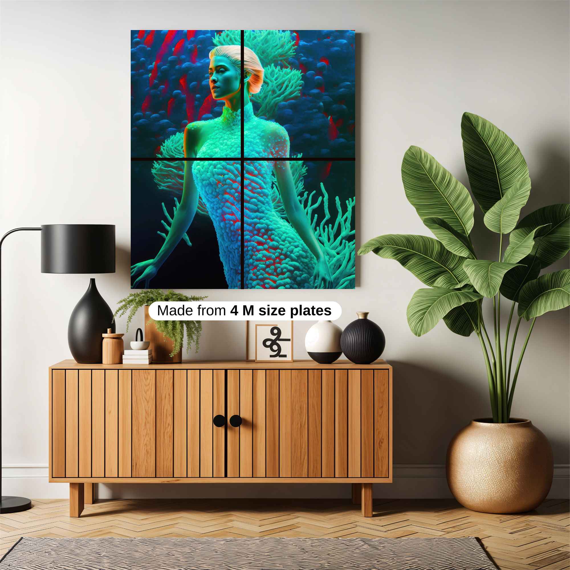 Coral Enchantment Safe Wall Magnetic / M