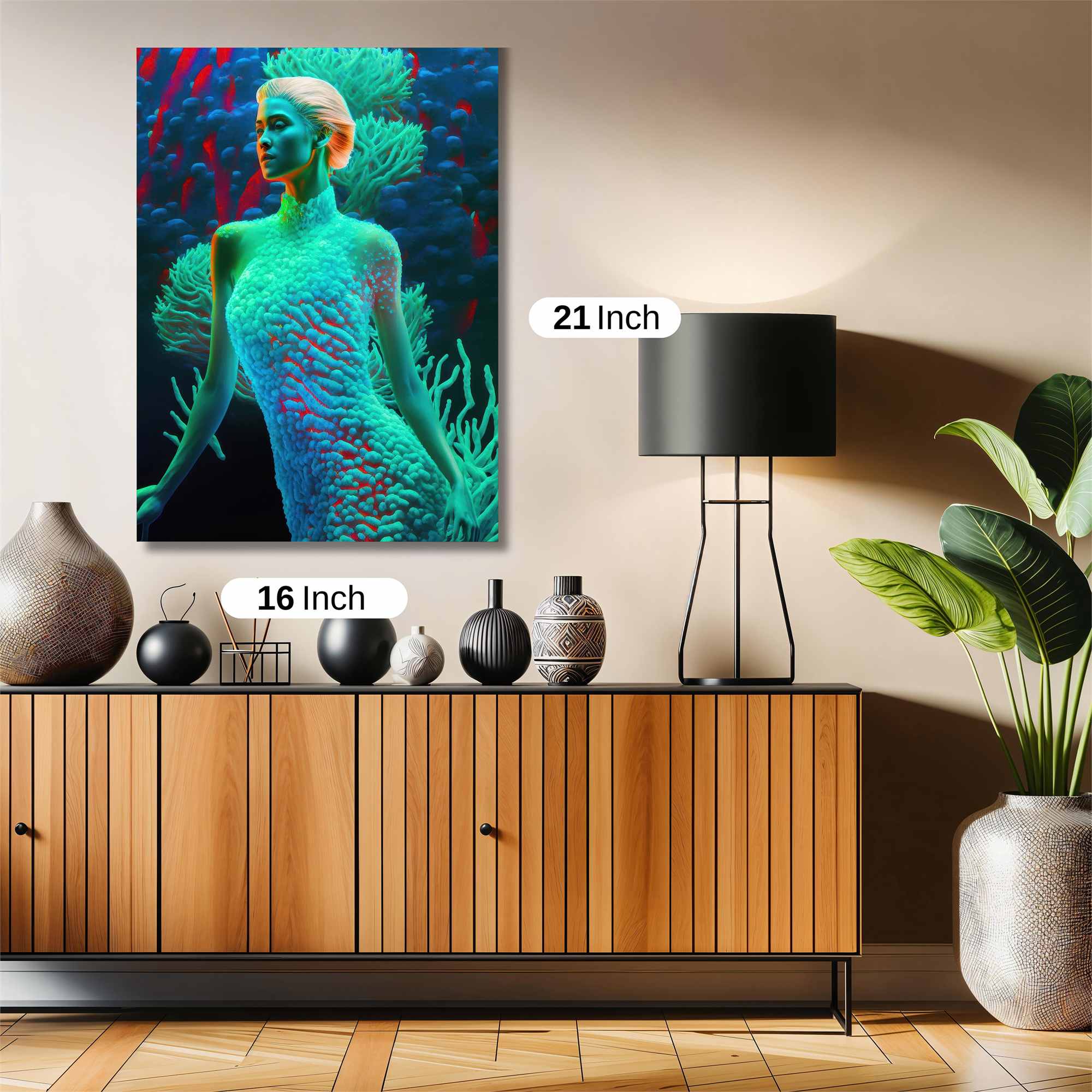 Coral Enchantment Safe Wall Magnetic / M