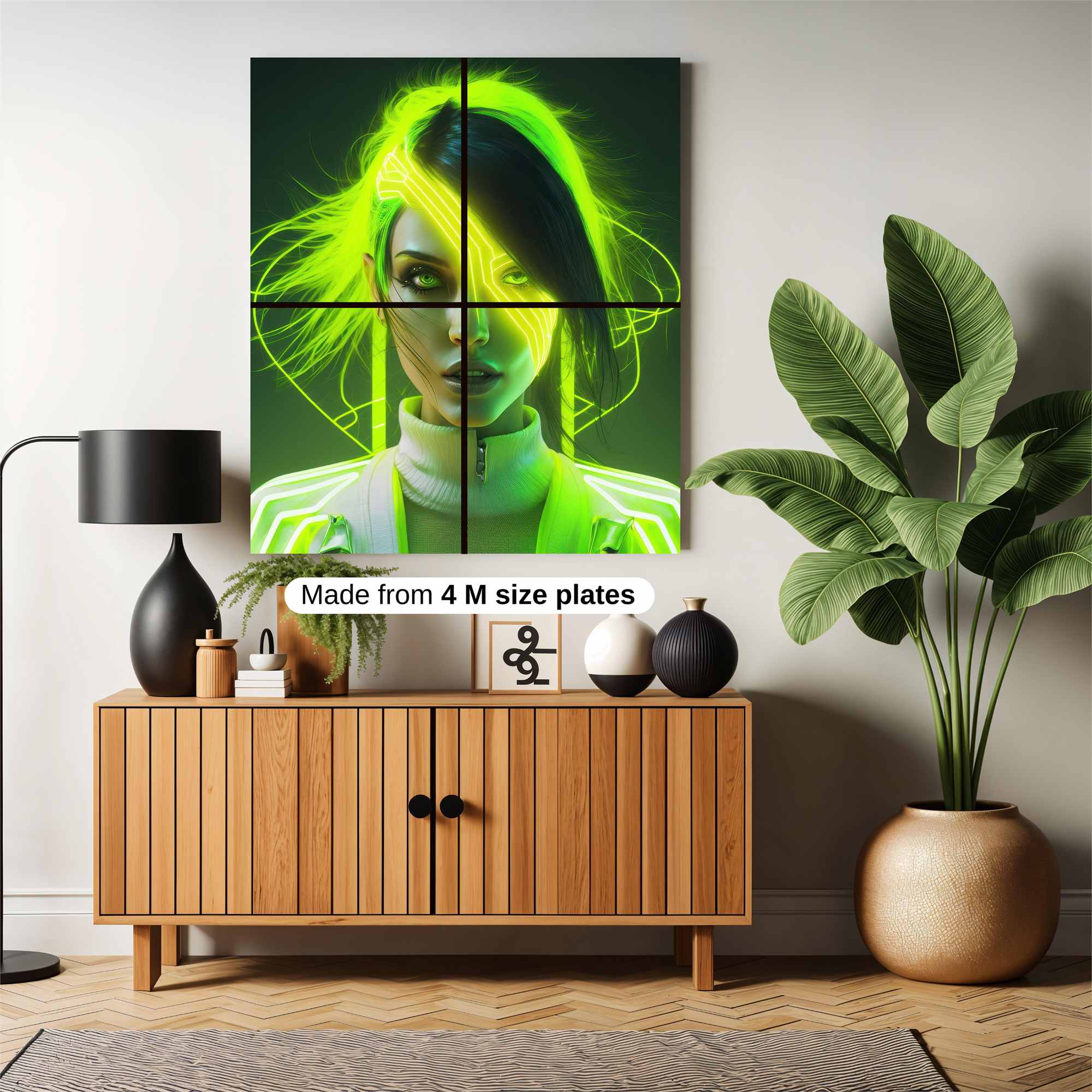 Neon Enigma Safe Wall Magnetic / M