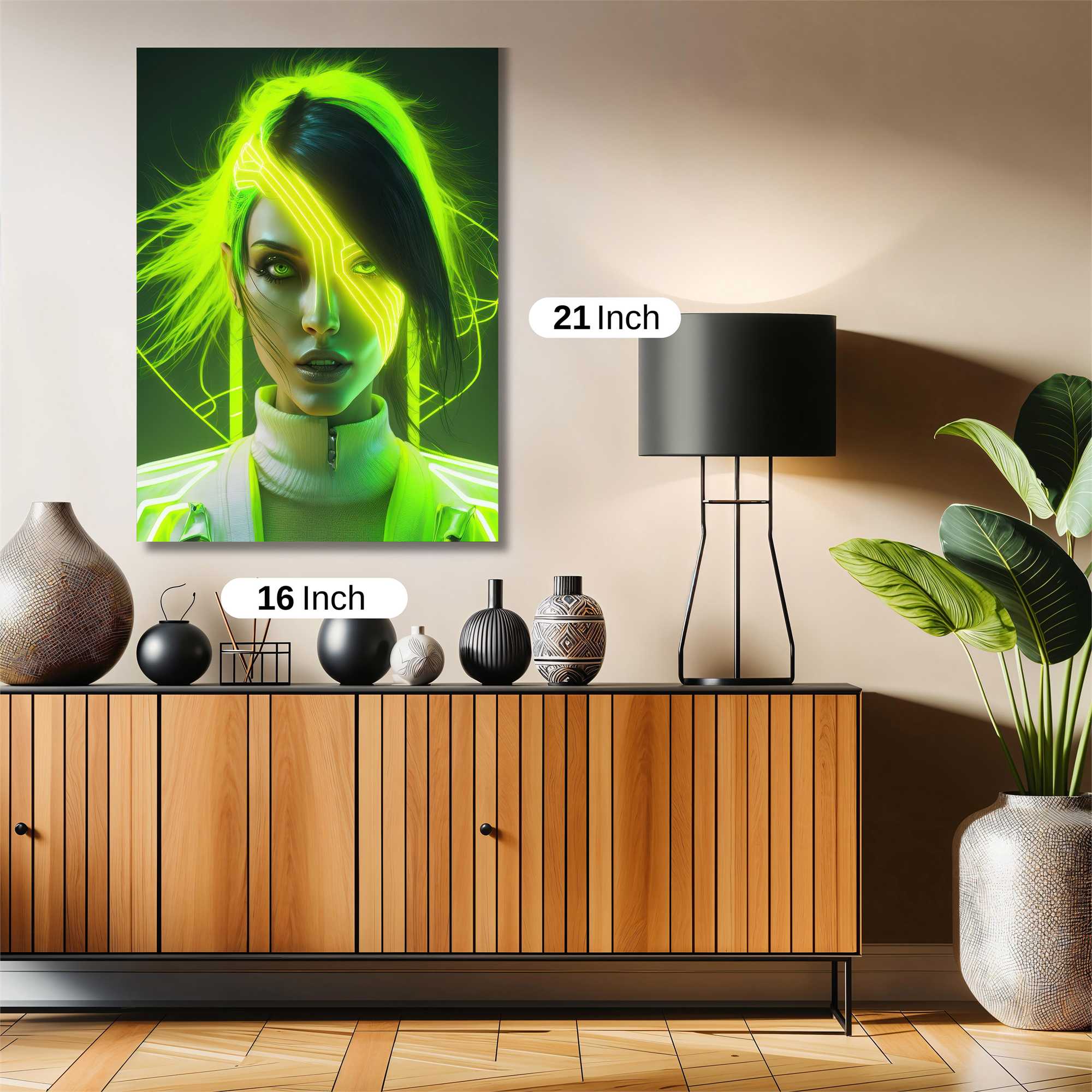 Neon Enigma Safe Wall Magnetic / M