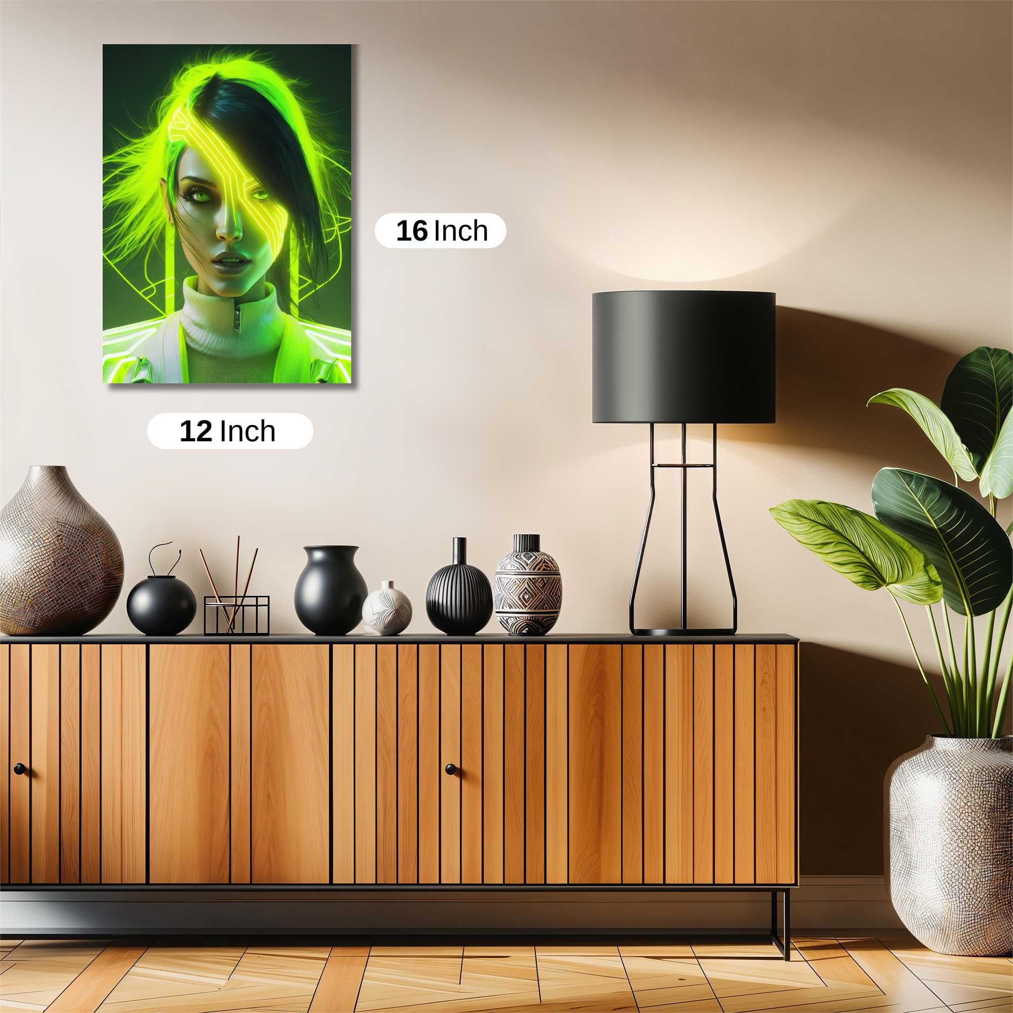 Neon Enigma Safe Wall Magnetic / M