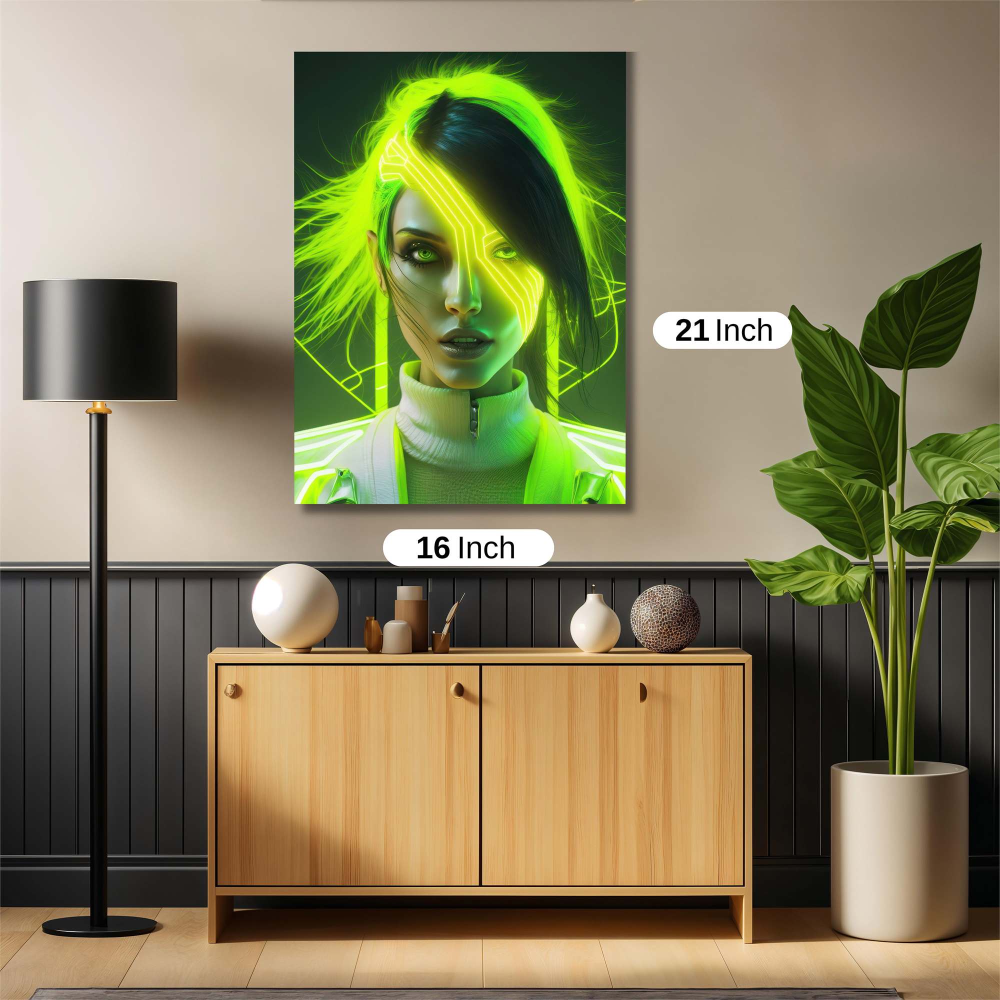 Neon Enigma Safe Wall Magnetic / M