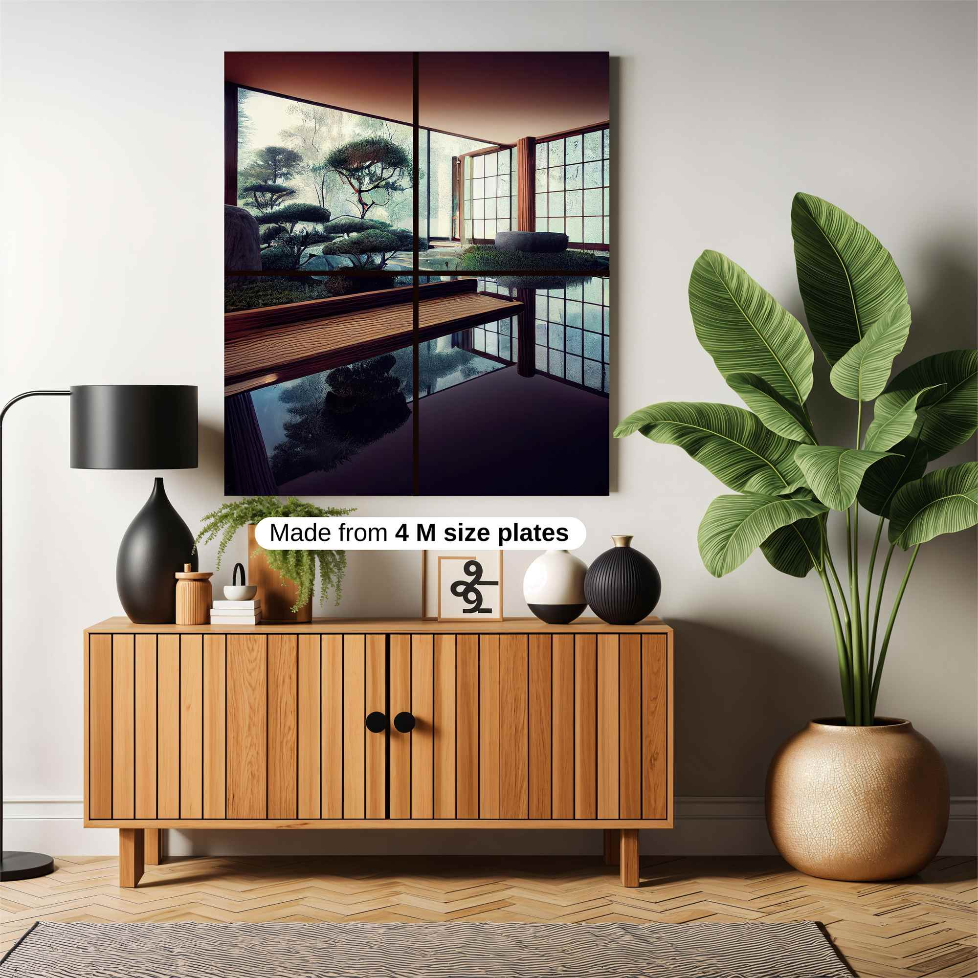 Zen Tranquility Safe Wall Magnetic / M