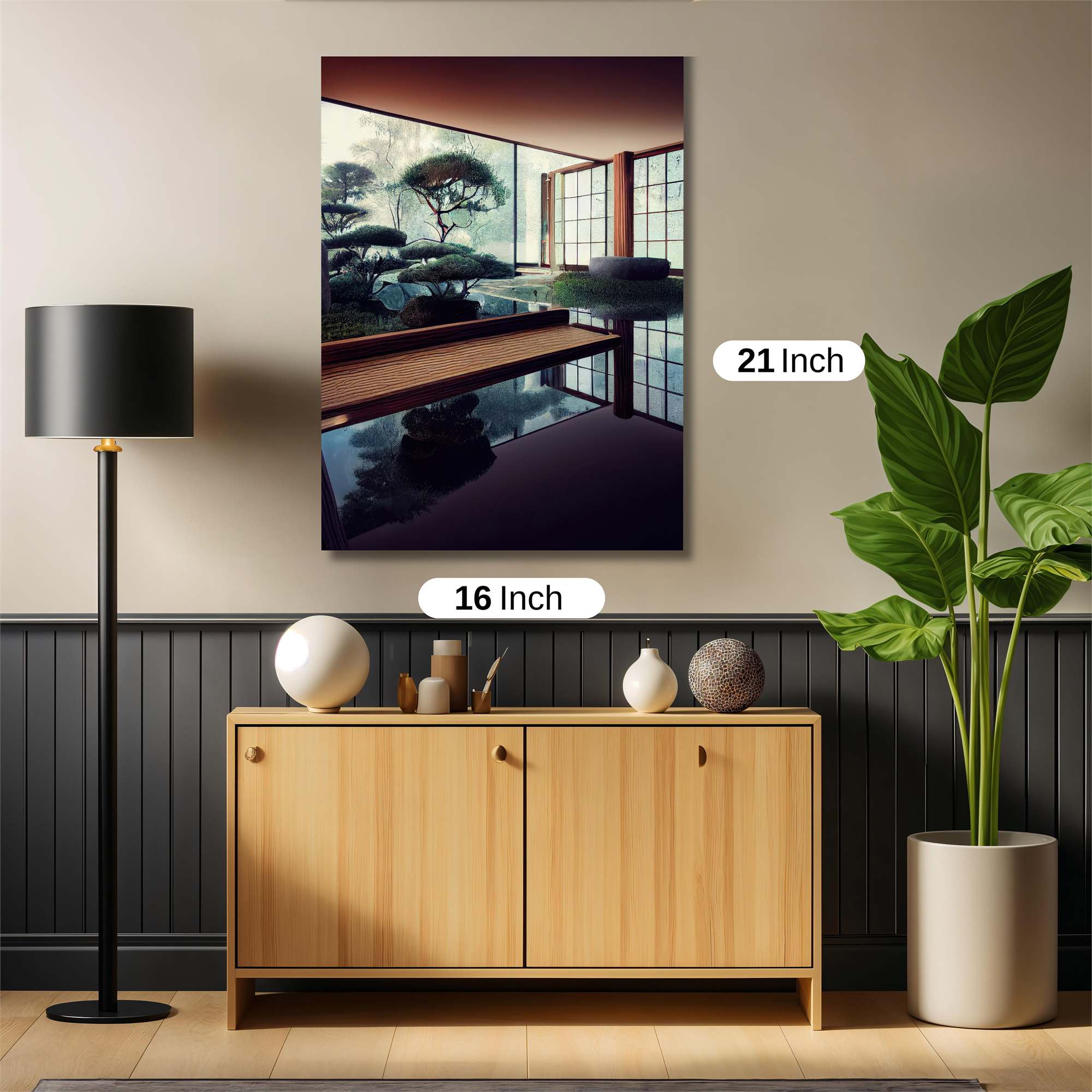 Zen Tranquility Safe Wall Magnetic / M