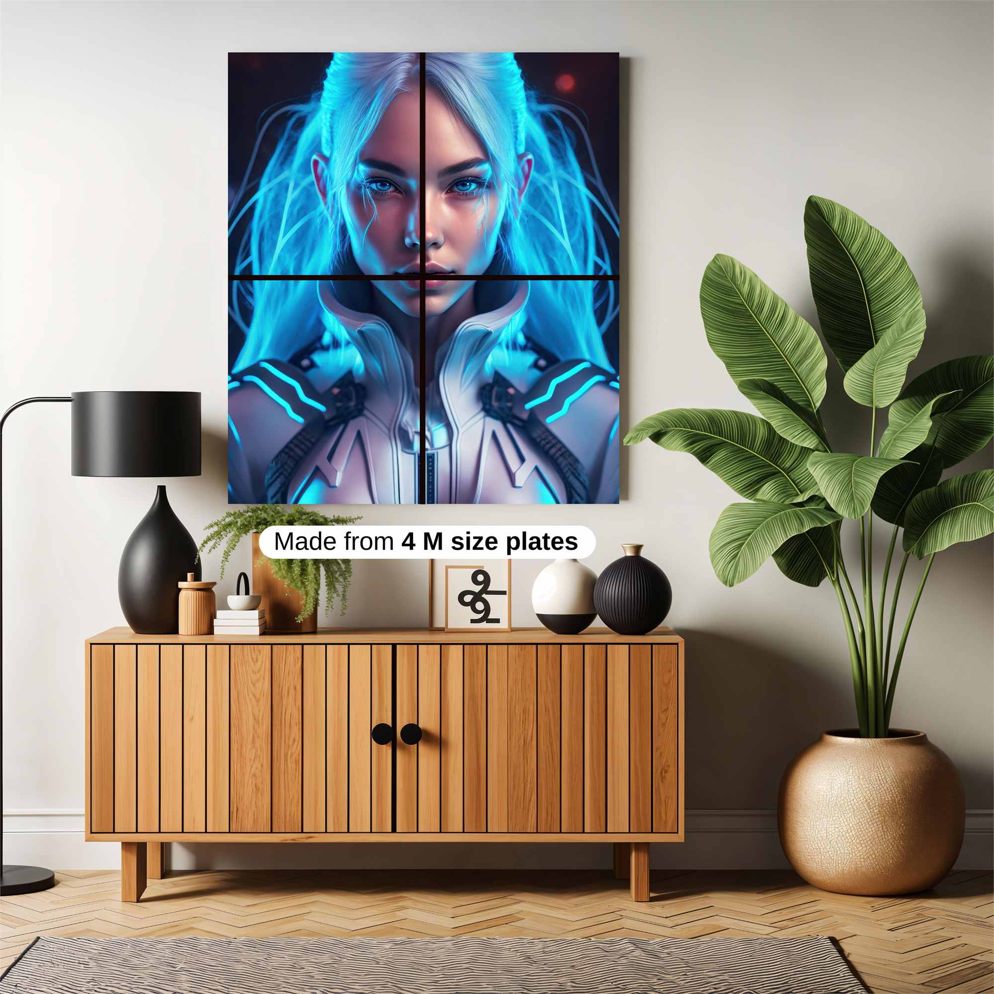 Cyber Enigma Safe Wall Magnetic / M