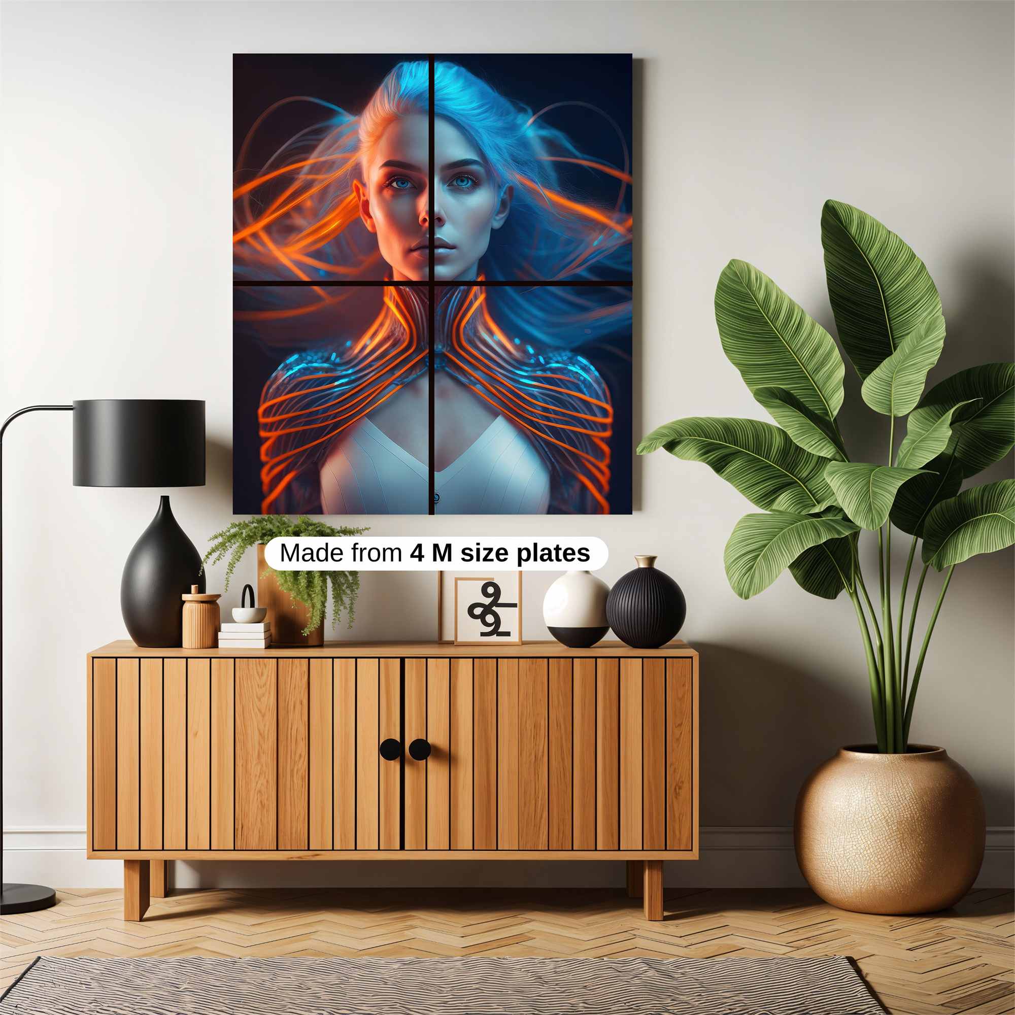 Cyber Enigma Safe Wall Magnetic / M