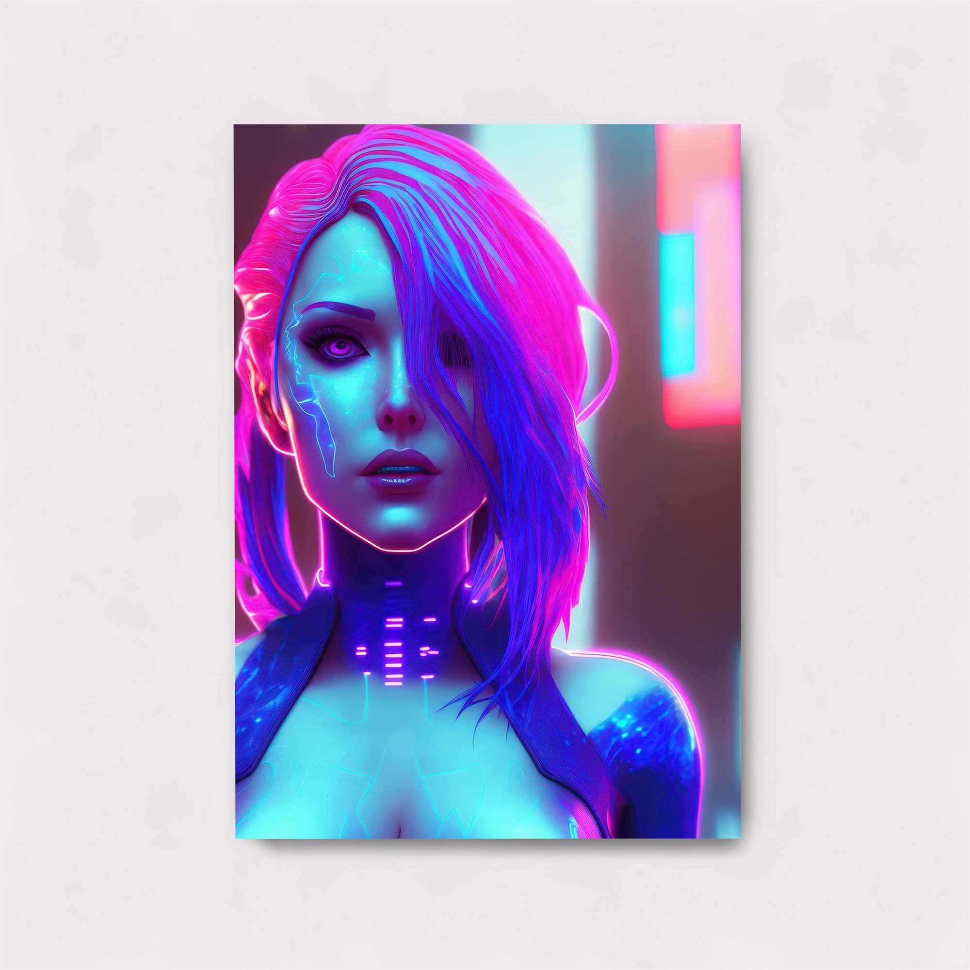 Neon Enigma Safe Wall Magnetic / M