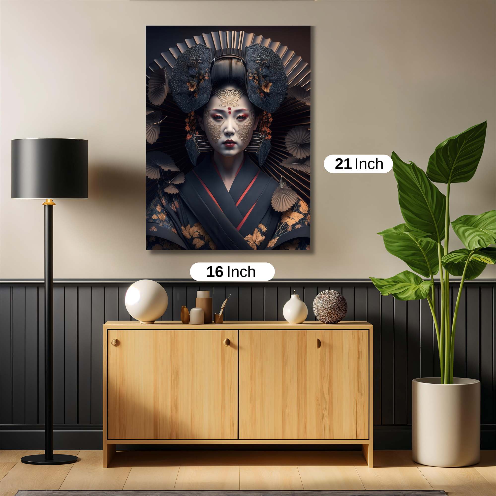 Geisha Enigma Safe Wall Magnetic / M